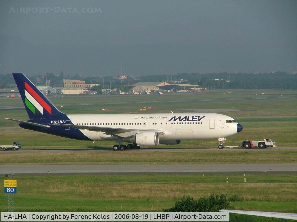 HA-LHA, 1993 Boeing 767-27G/ER C/N 27048, Ferihegy