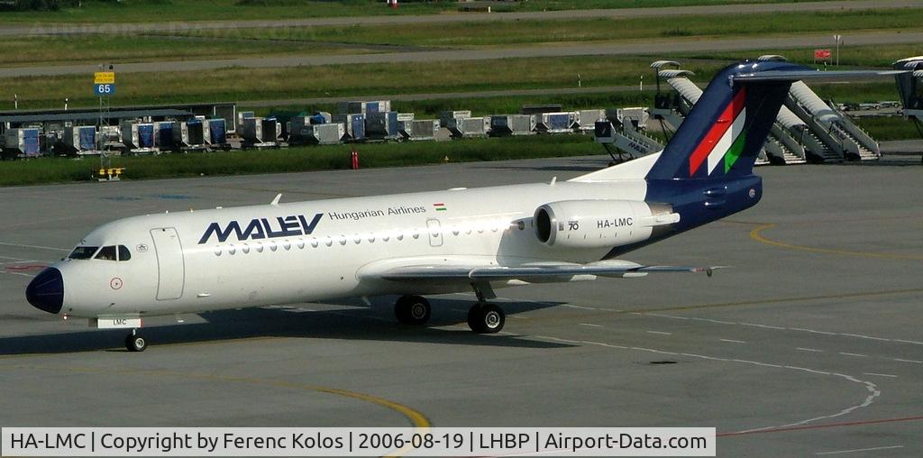 HA-LMC, 1996 Fokker 70 (F-28-0070) C/N 11569, Ferihegy