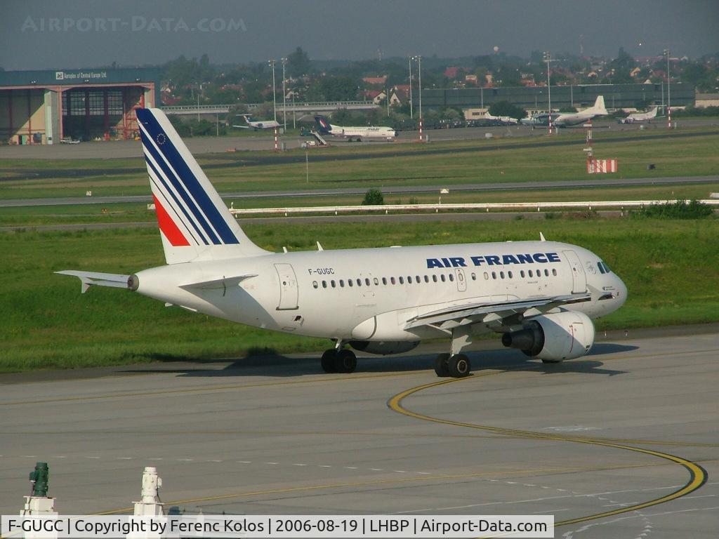 F-GUGC, 2002 Airbus A318-111 C/N 2071, Ferihegy