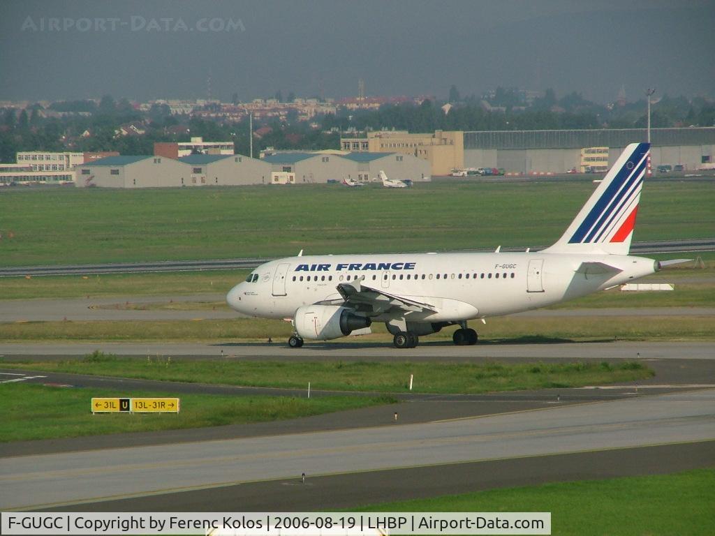 F-GUGC, 2002 Airbus A318-111 C/N 2071, Ferihegy