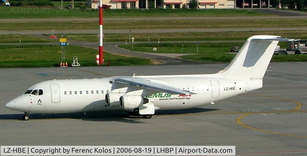 LZ-HBE, 1989 British Aerospace BAe.146-300 C/N E3131, Ferihegy
