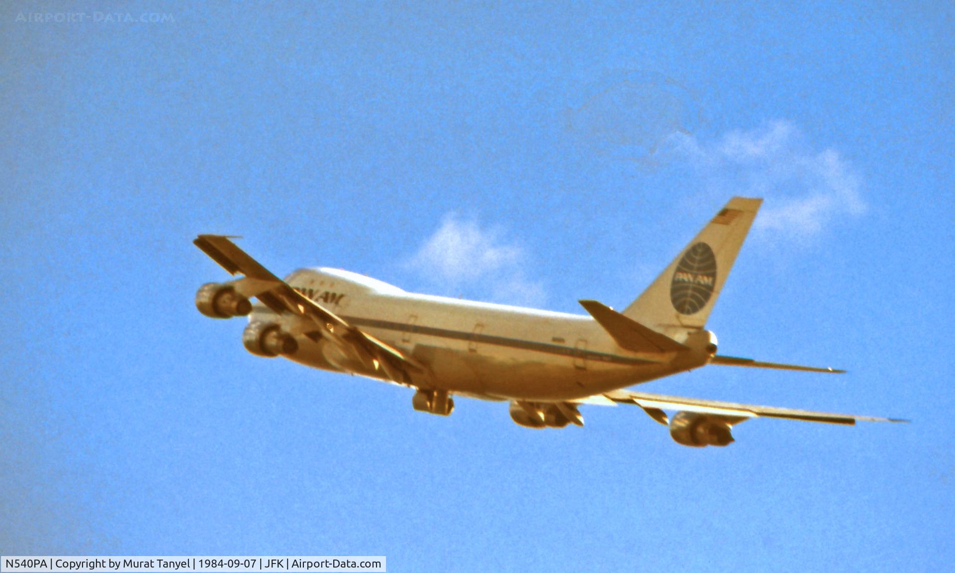 N540PA, 1979 Boeing 747SP-21 C/N 21649, Taking off from JFK