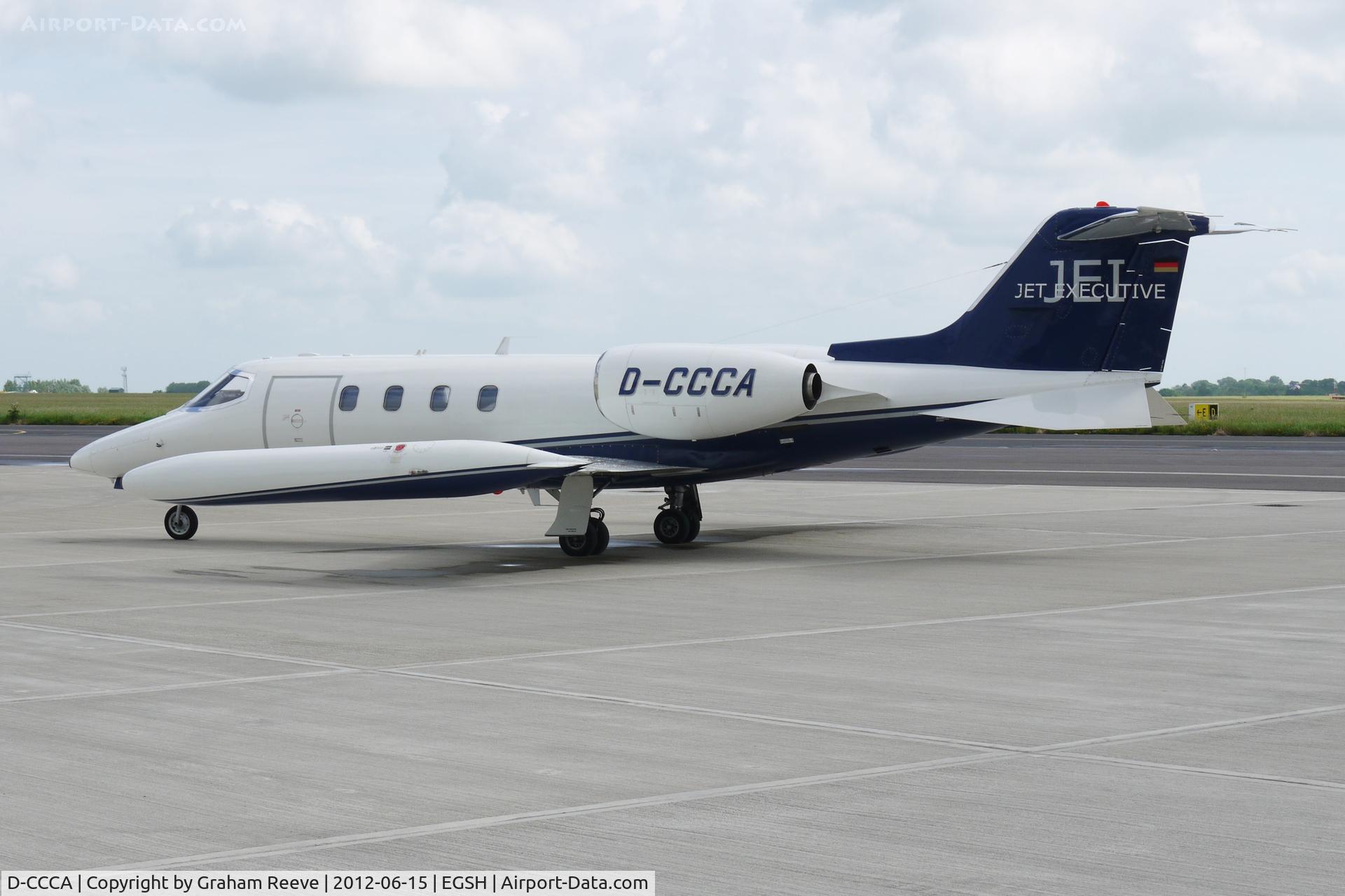 D-CCCA, 1978 Learjet 35A C/N 35A-160, About to depart.
