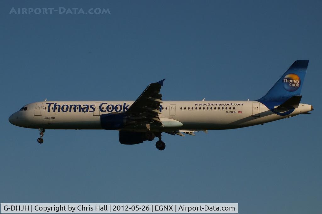 G-DHJH, 2000 Airbus A321-211 C/N 1238, Thomas Cook