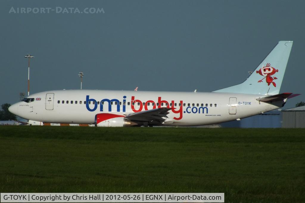 G-TOYK, 1997 Boeing 737-33R C/N 28870, BMI baby
