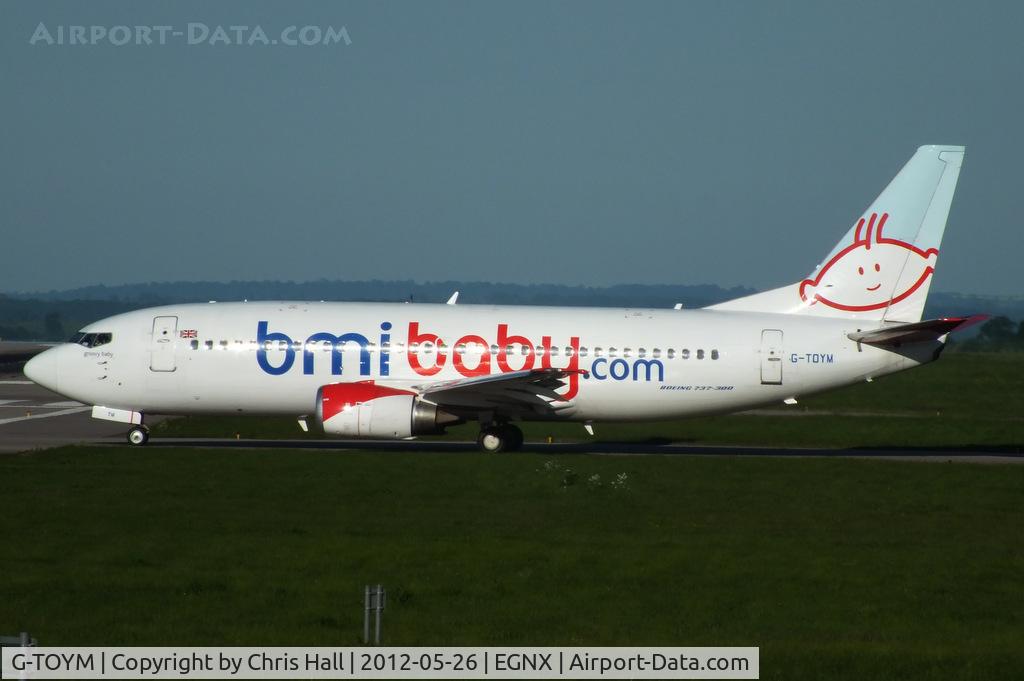 G-TOYM, 1998 Boeing 737-36Q C/N 29141, BMI baby
