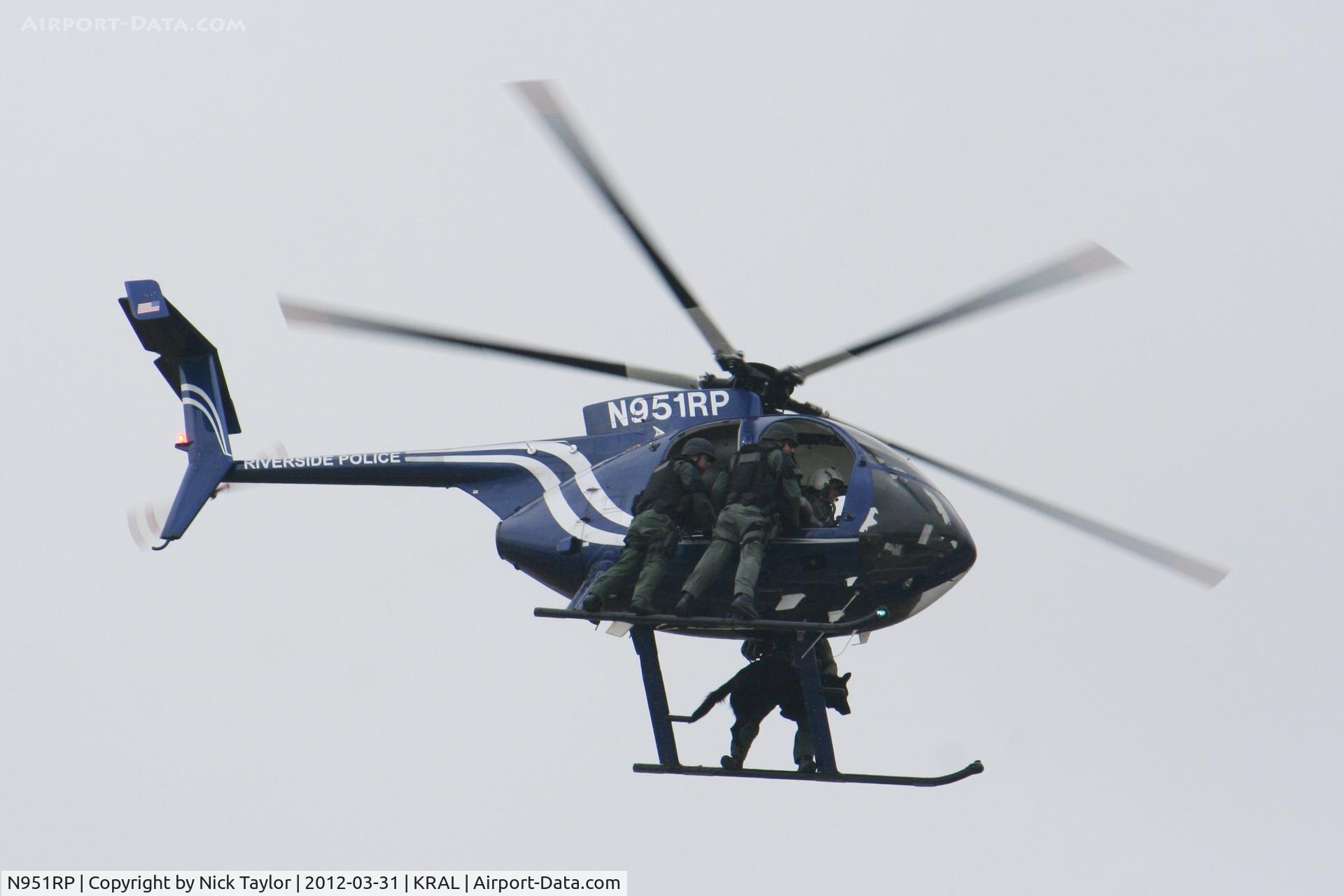 N951RP, 2008 MD Helicopters 369E C/N 0583E, Note the K9 on the opposite side