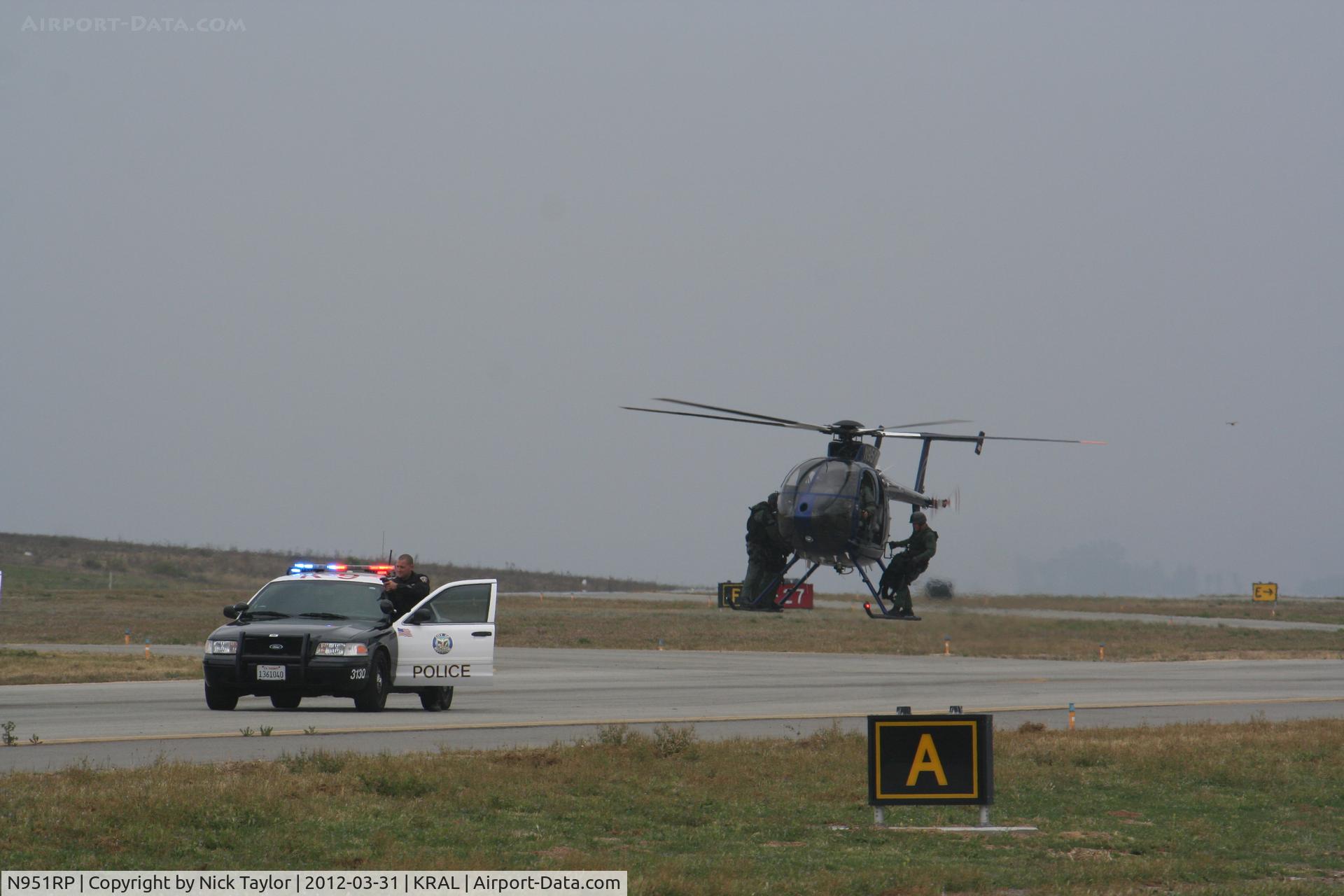 N951RP, 2008 MD Helicopters 369E C/N 0583E, Riverside PD
