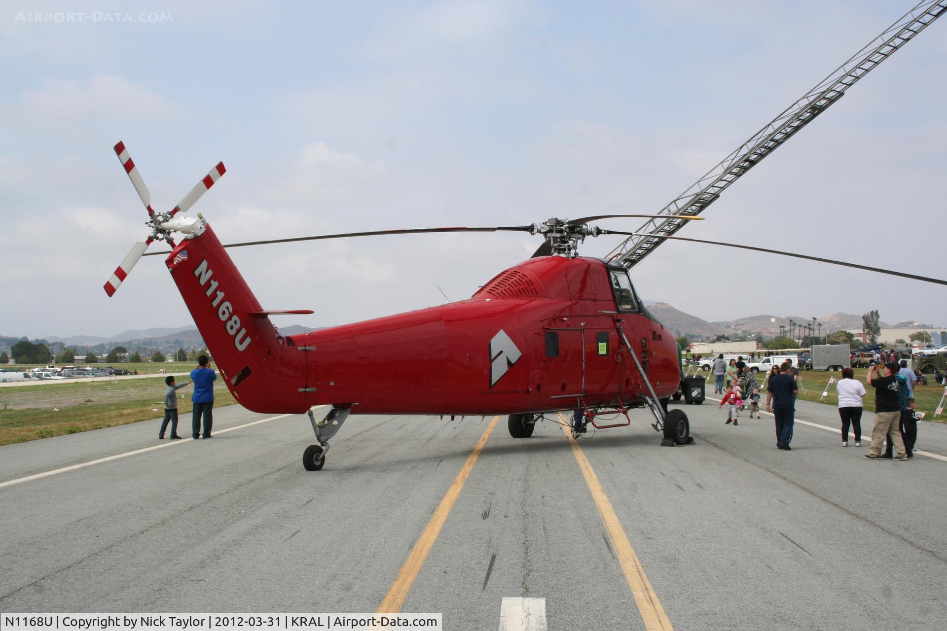 N1168U, 1958 Sikorsky S-58ET C/N 58-1070, Looking good for a 58'