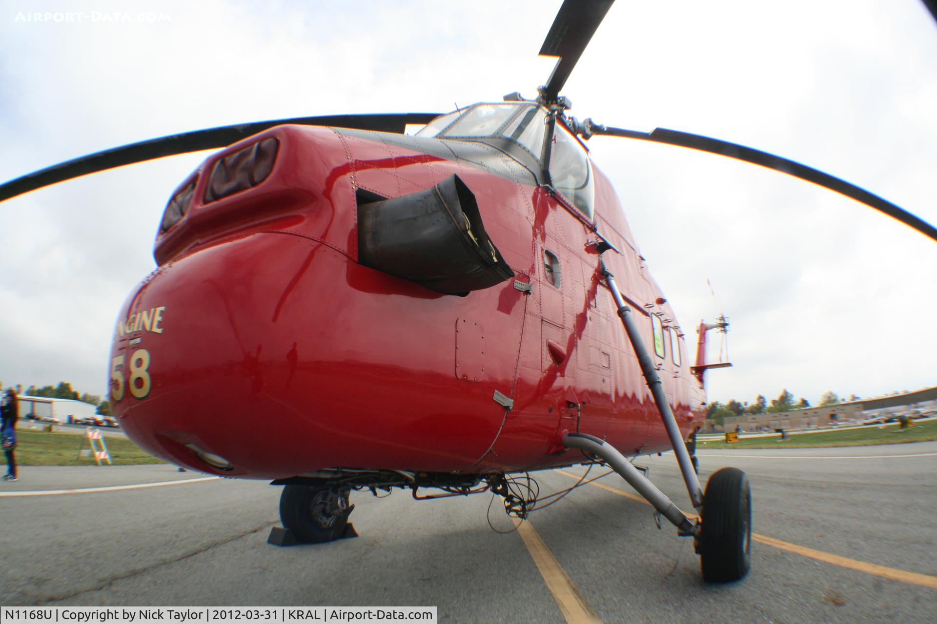 N1168U, 1958 Sikorsky S-58ET C/N 58-1070, Turbine converted