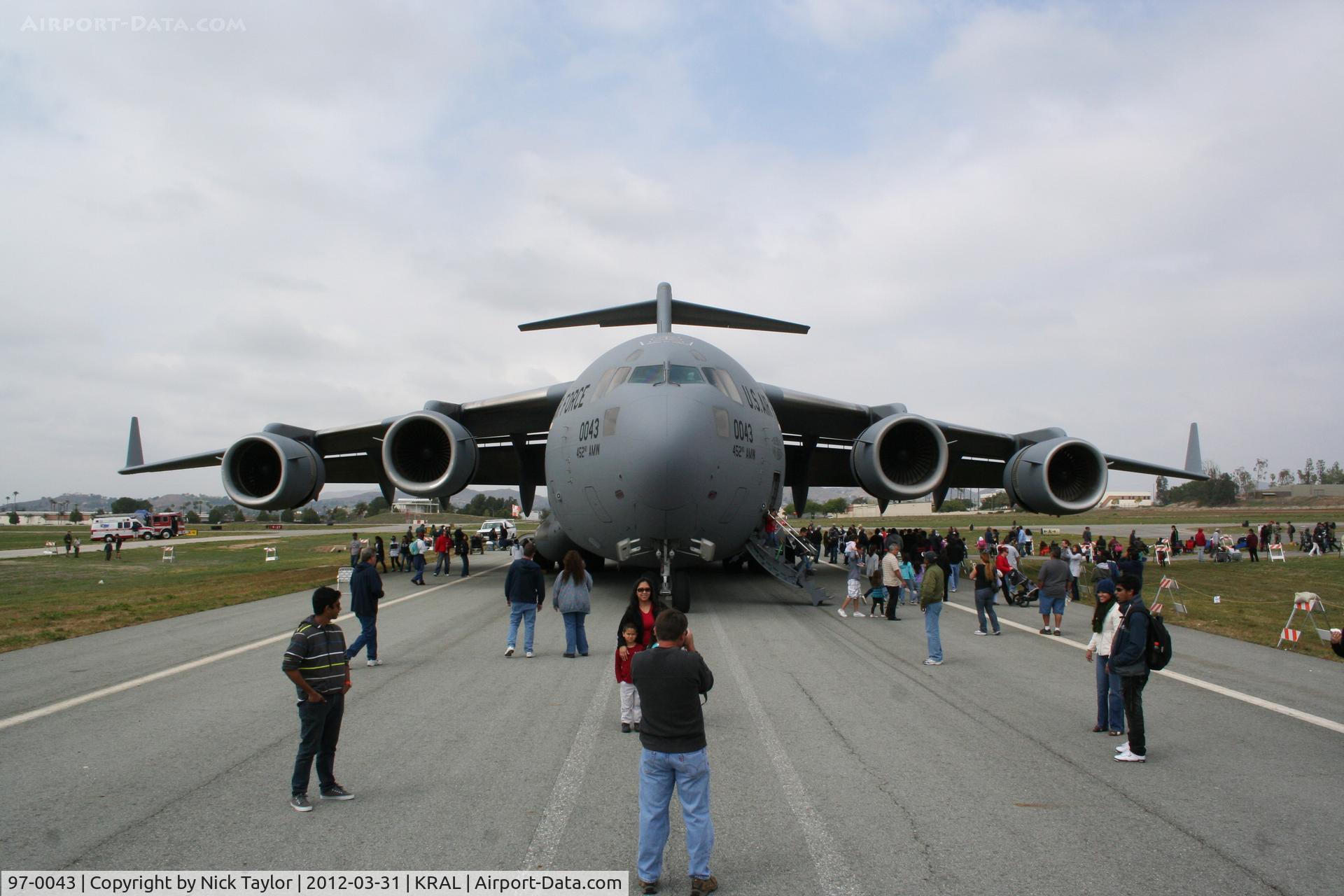 97-0043, Boeing C-17A Globemaster III C/N P-43, The Spirit of Los Angeles