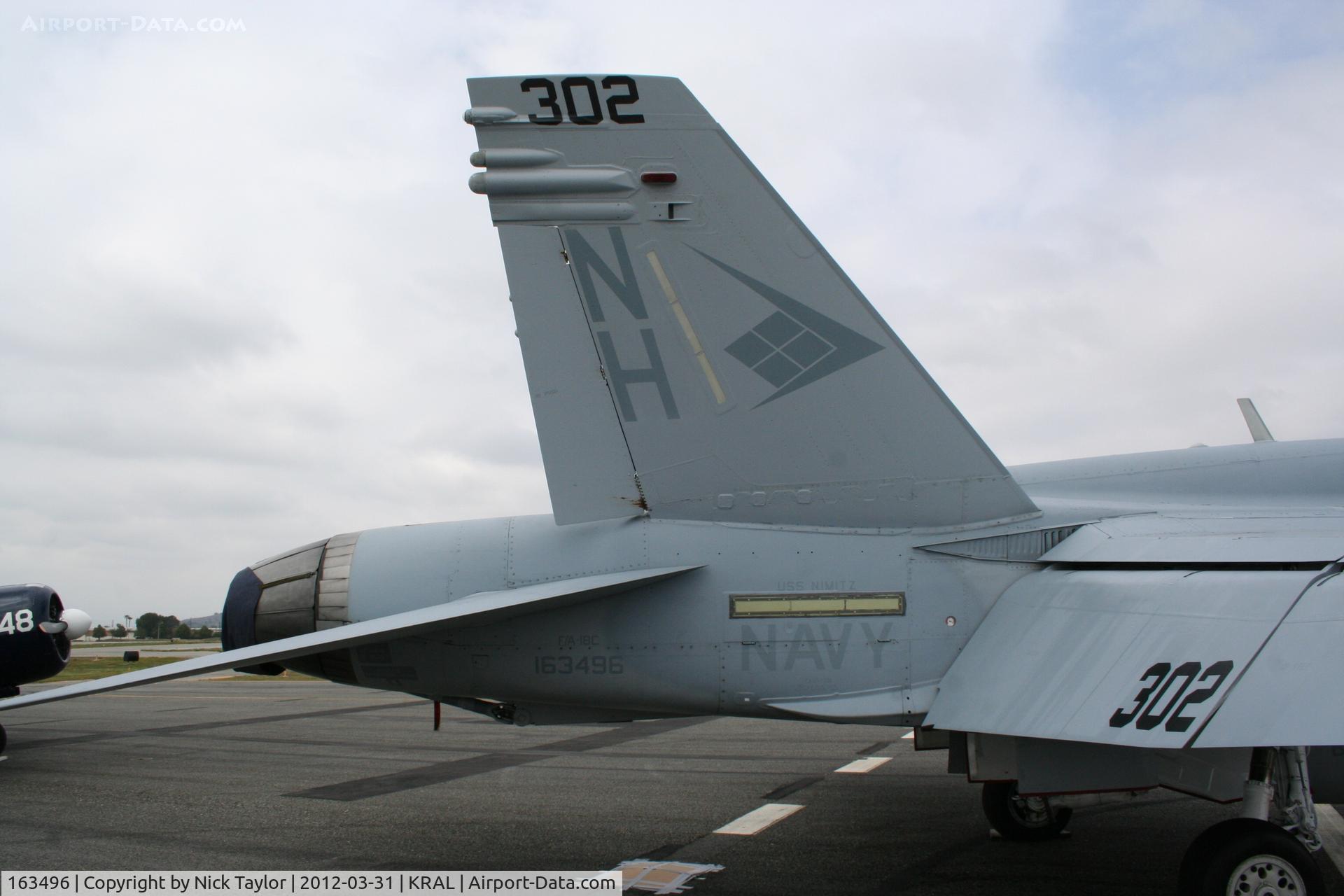 163496, 1988 McDonnell Douglas F/A-18C Hornet C/N 0735/C052, VFA-146 Blue Diamonds