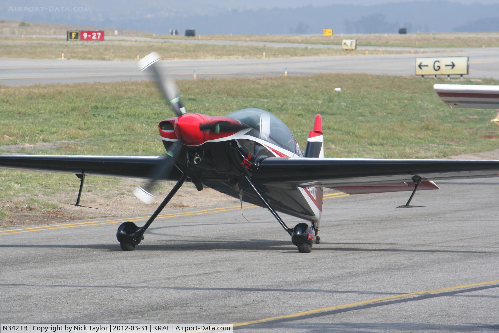 N342TB, 2008 XtremeAir XA-42 Sbach 342 C/N 004, SBACH taxi out