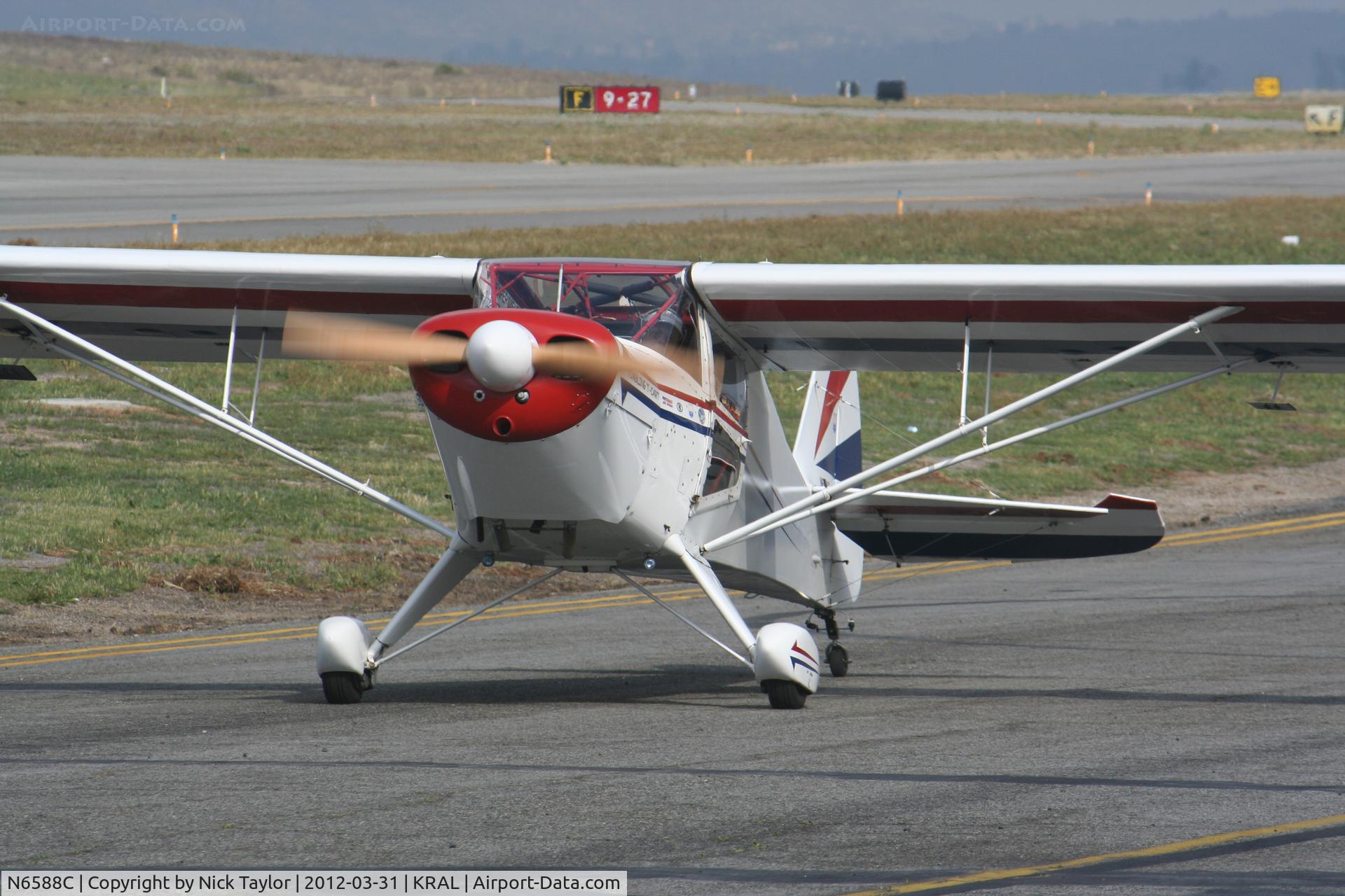 N6588C, 1992 Taylorcraft/Swick T-Clips C/N 1, Dr. D's old time aerobatics