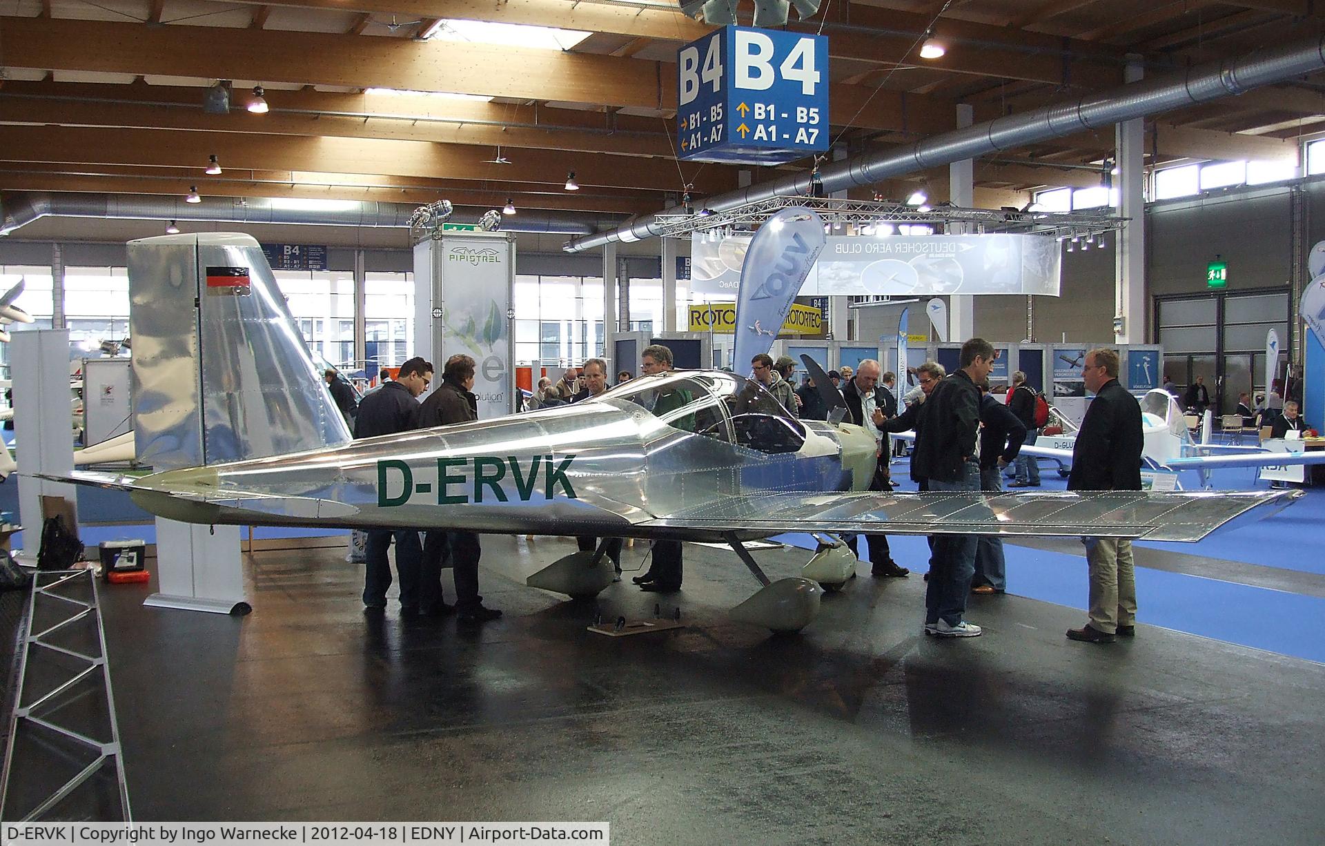 D-ERVK, 2011 Vans RV-12 C/N 12318, Vans (V. Koenig) RV-12 at the AERO 2012, Friedrichshafen