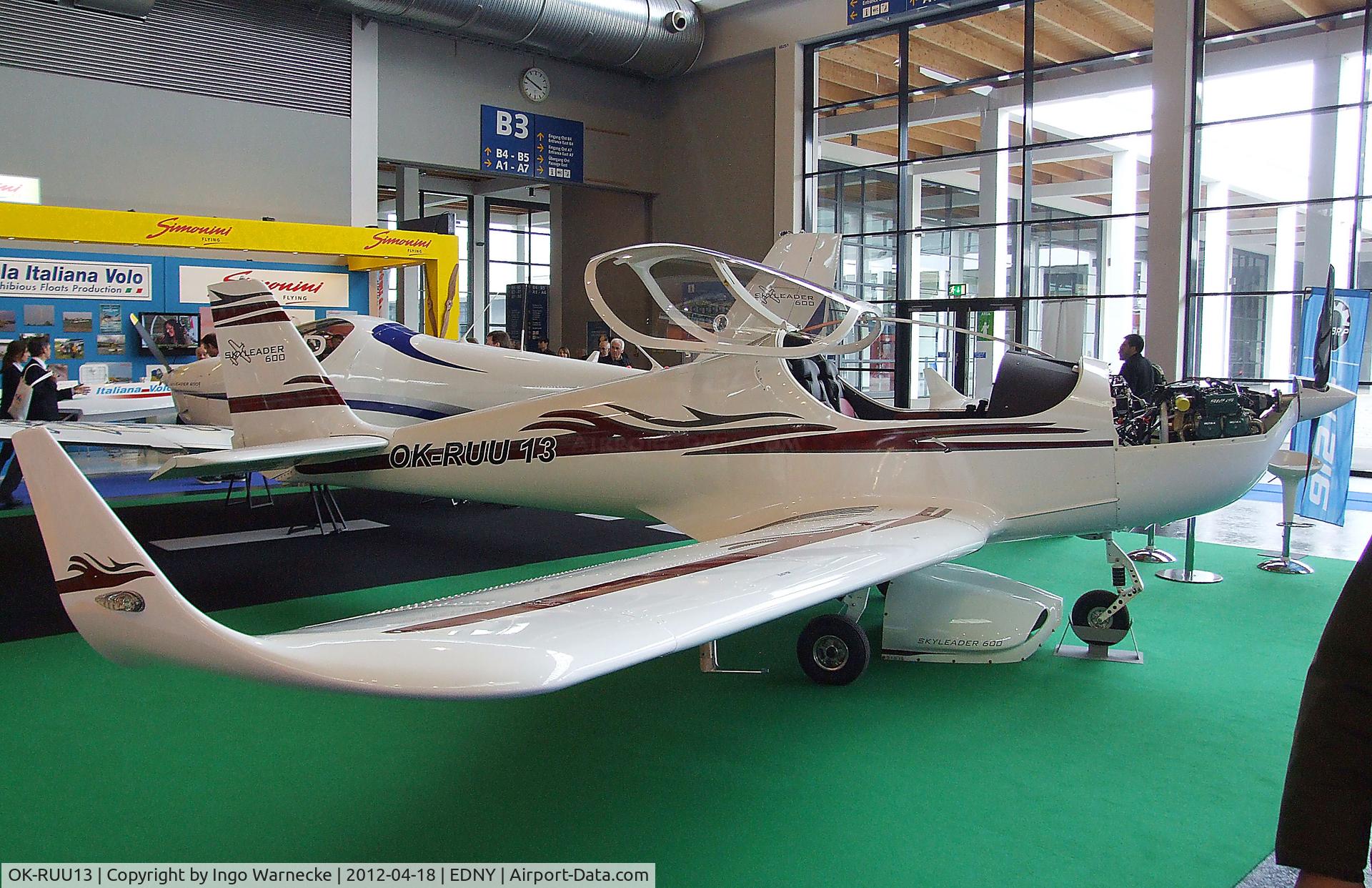 OK-RUU13, Skyleader 600 C/N Not found OK-RUU13, Skyleader 600 at the AERO 2012, Friedrichshafen