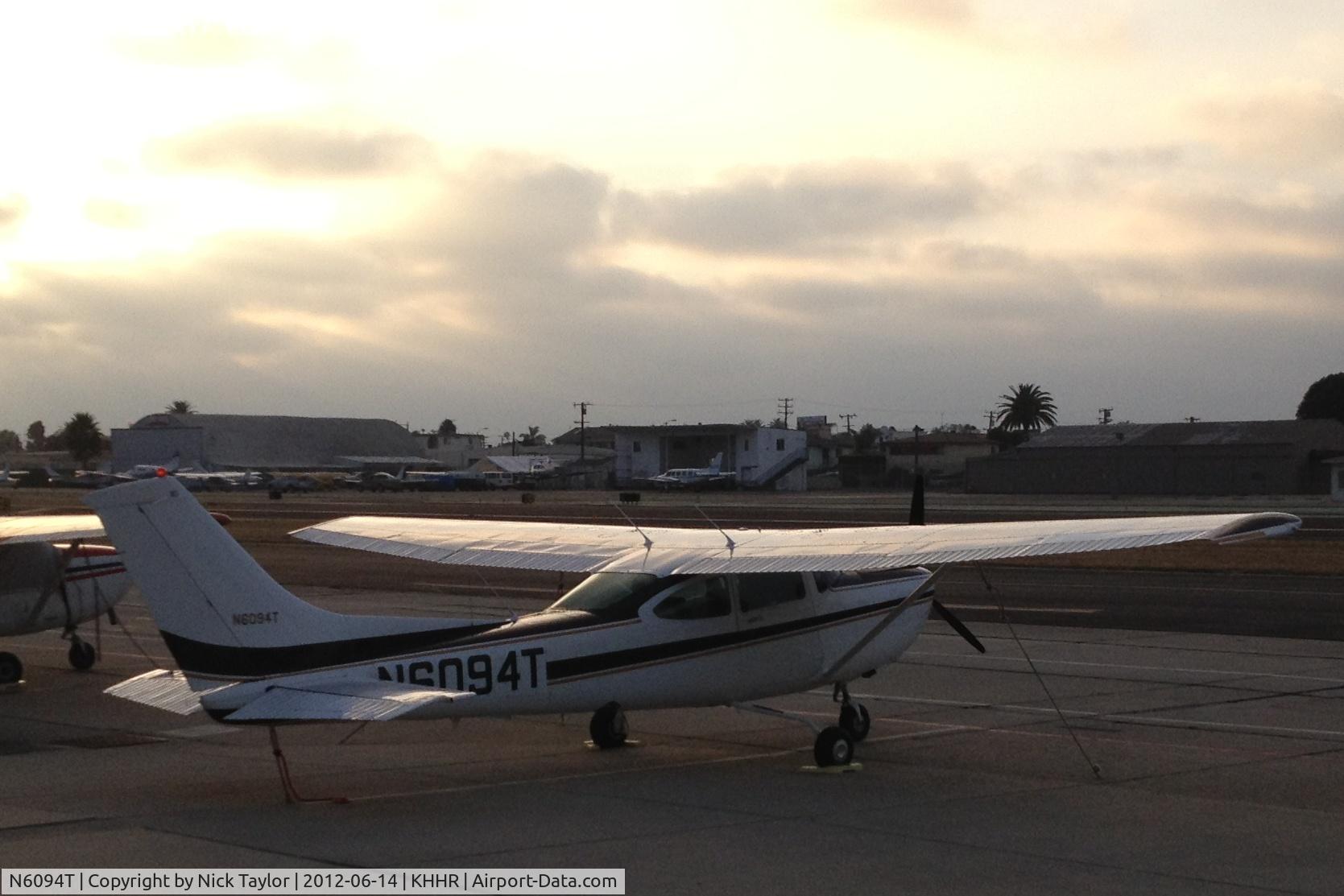 N6094T, 1982 Cessna TR182 Turbo Skylane RG C/N R18201899, Parked on the south side