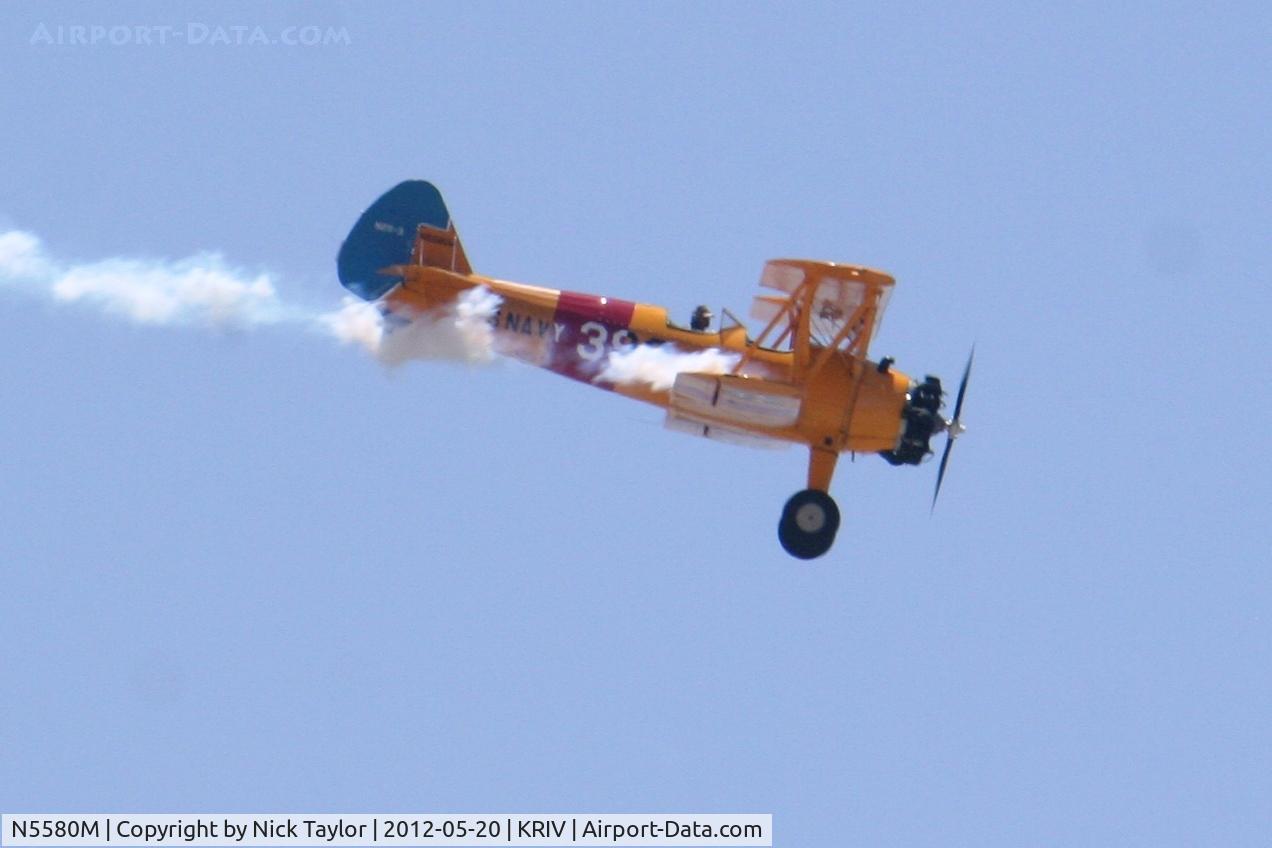 N5580M, 1943 Boeing B75N1 C/N 75-7755, 1943 Stearman