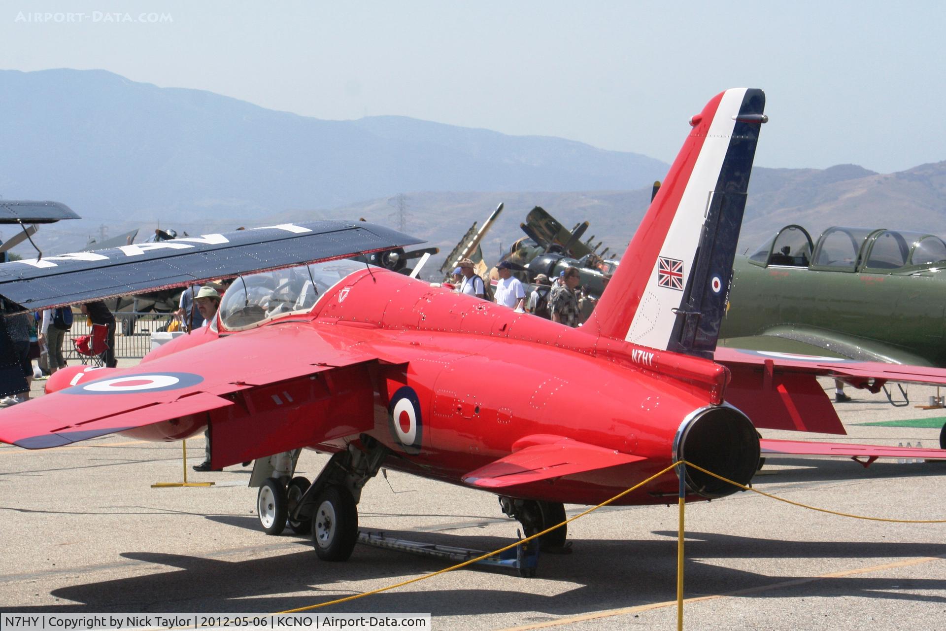 N7HY, 1962 Folland Gnat T.1 C/N FL529, Folland Gnat