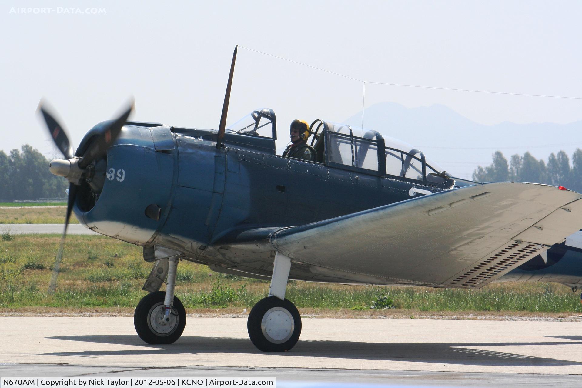 N670AM, 1993 Douglas SBD-5 Dauntless C/N 28536, SBD-5