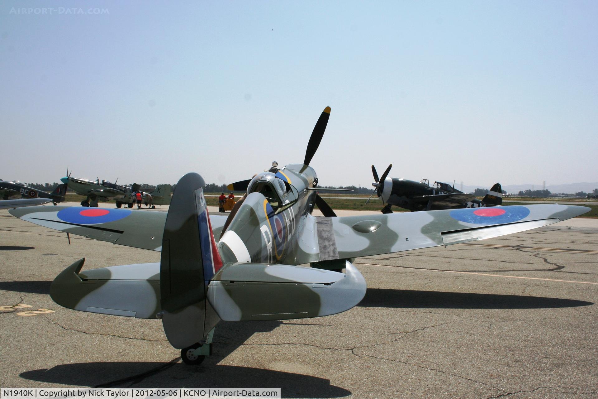N1940K, 2003 Jurca MJ-100 Spitfire C/N MK9EX, Chino Airshow 2012