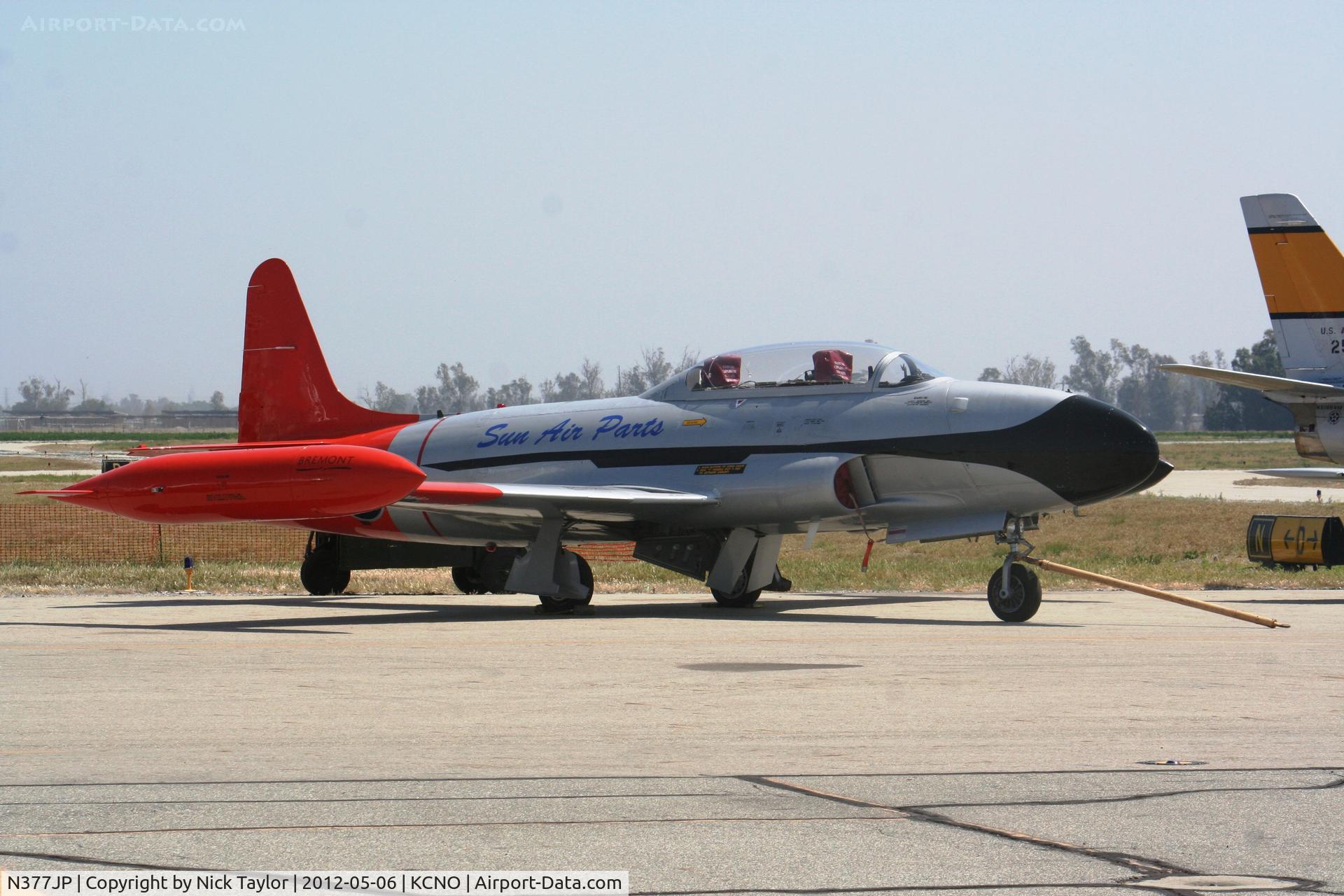 N377JP, Canadair CT-133 Silver Star 3 (CL-30) C/N T33-377, Planes of Fame CT-33