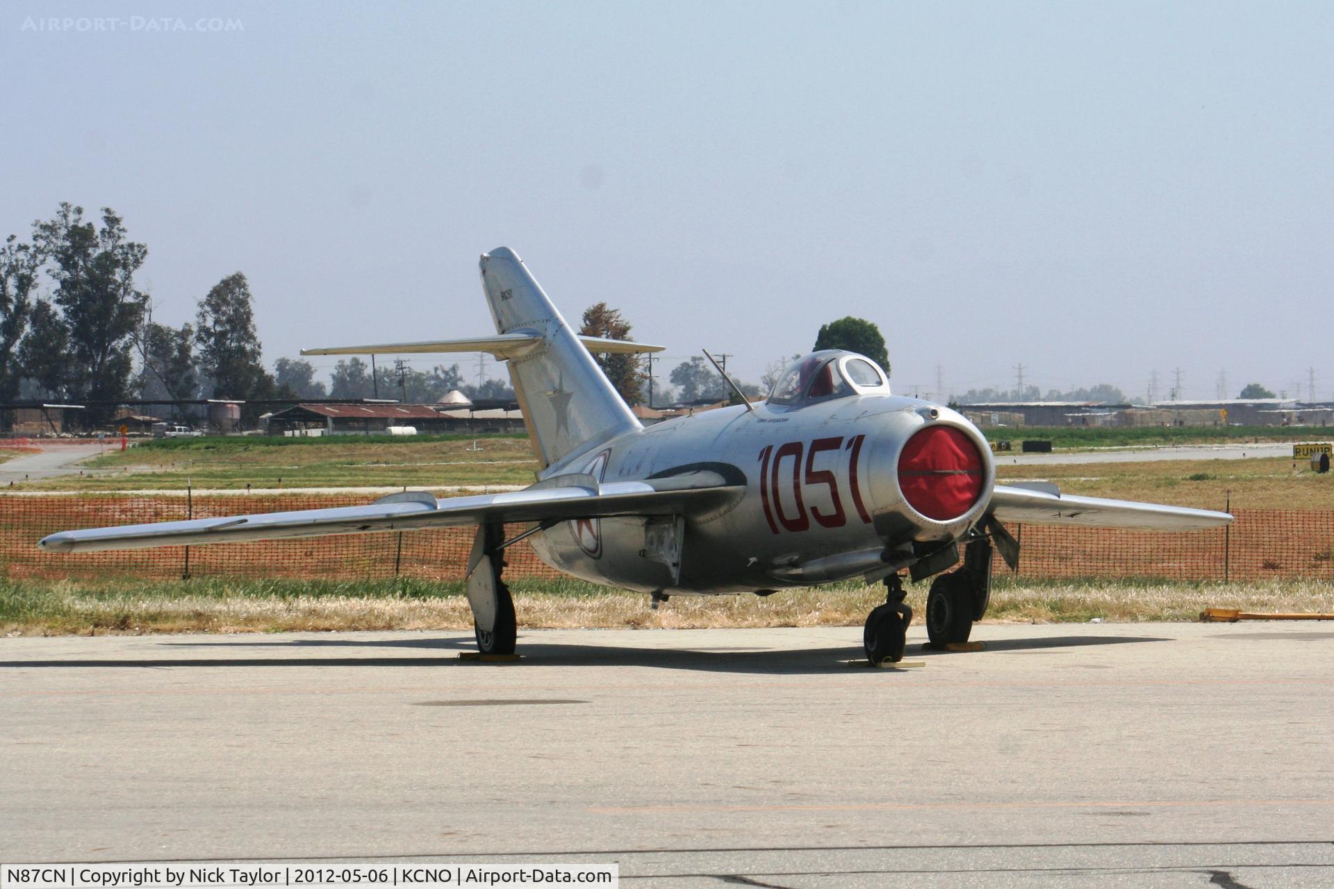N87CN, Mikoyan-Gurevich MiG-15 C/N 910-51, POF Mig-15
