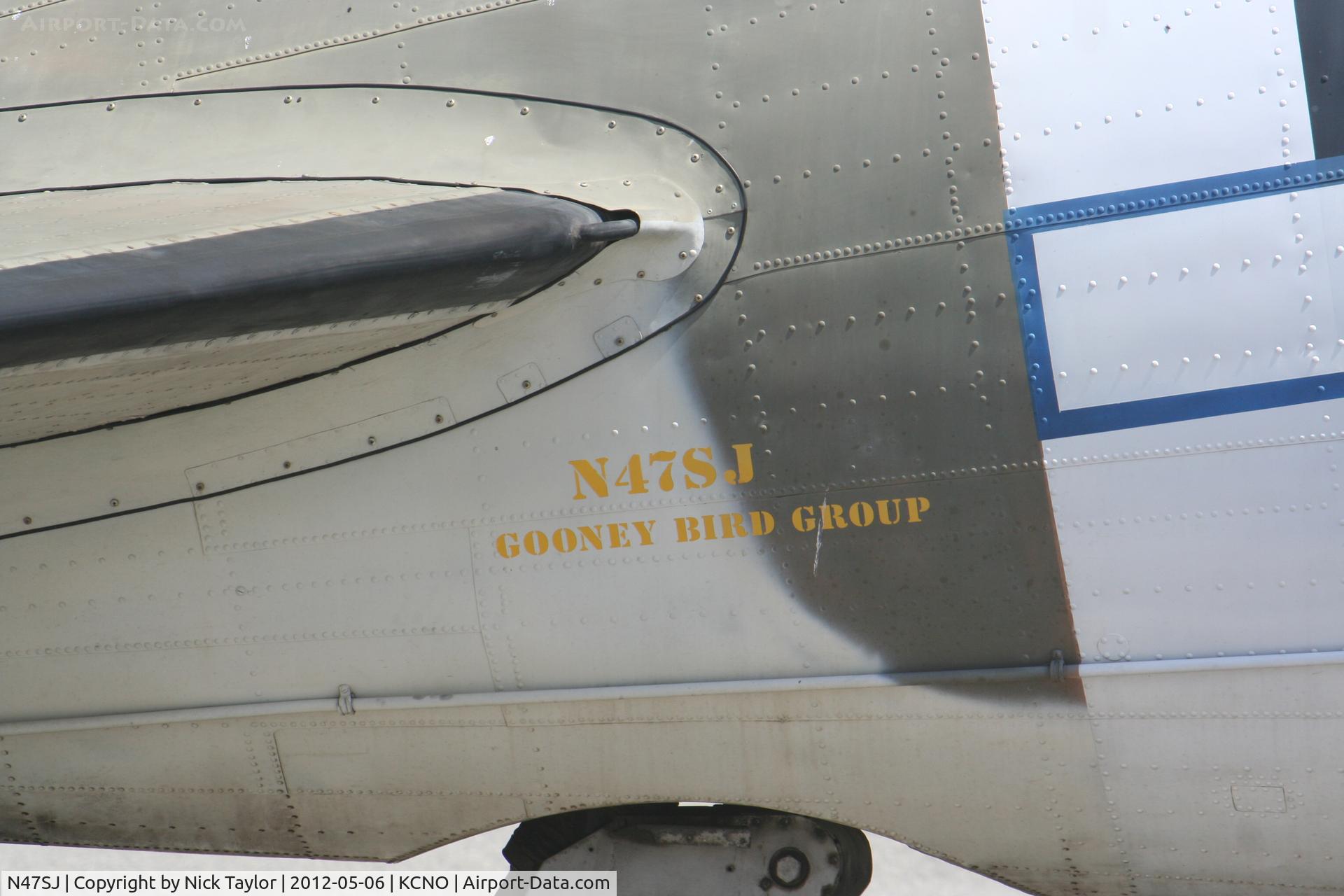 N47SJ, 1943 Douglas DC3C-R (C-47B-5-DK) C/N 14423, The Gooney Bird Group