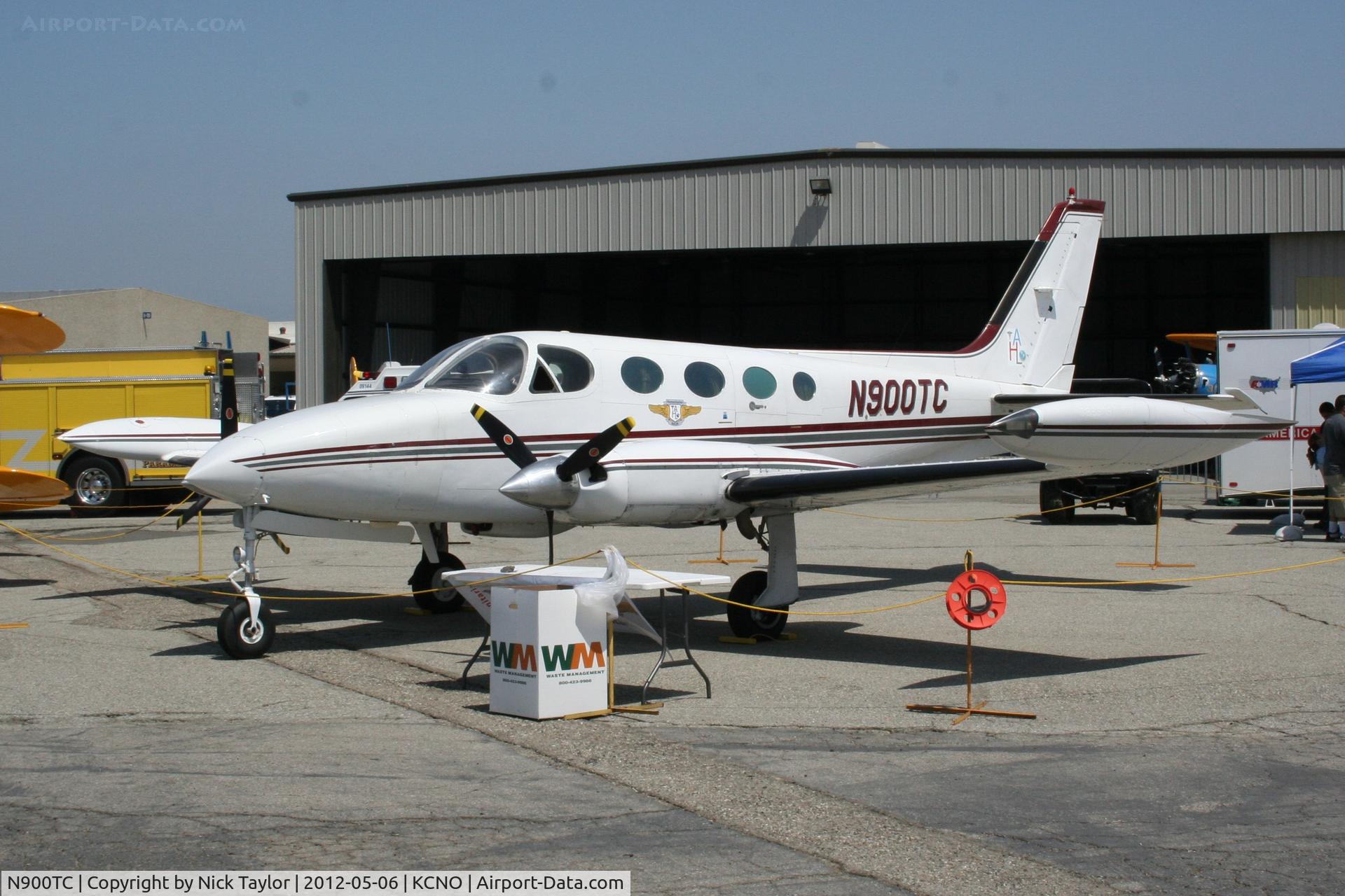 N900TC, 1976 Cessna 340A C/N 340A0210, Lifeguard flight on display