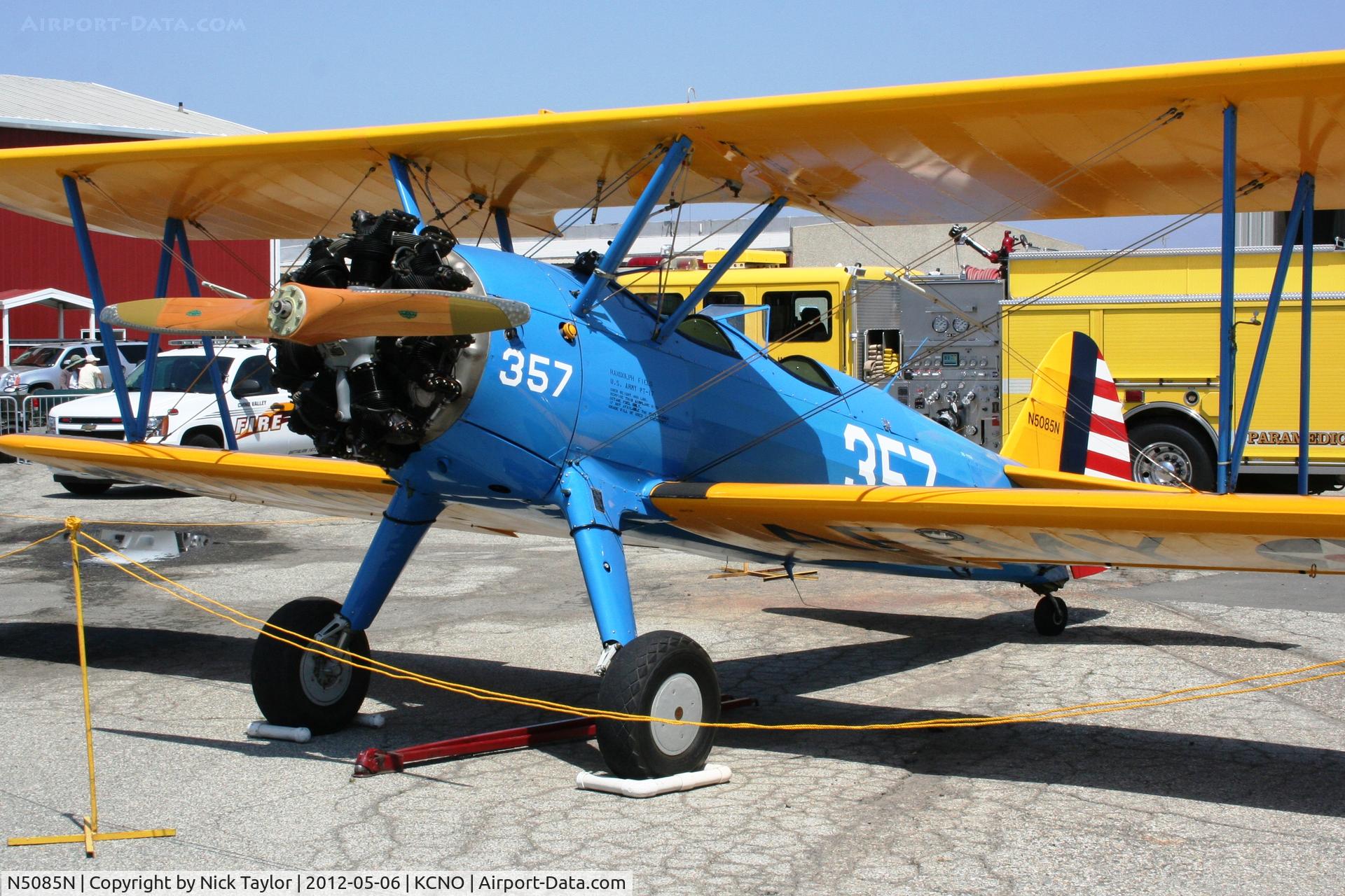N5085N, Boeing E75 C/N 75-5874, Beautiful Blue