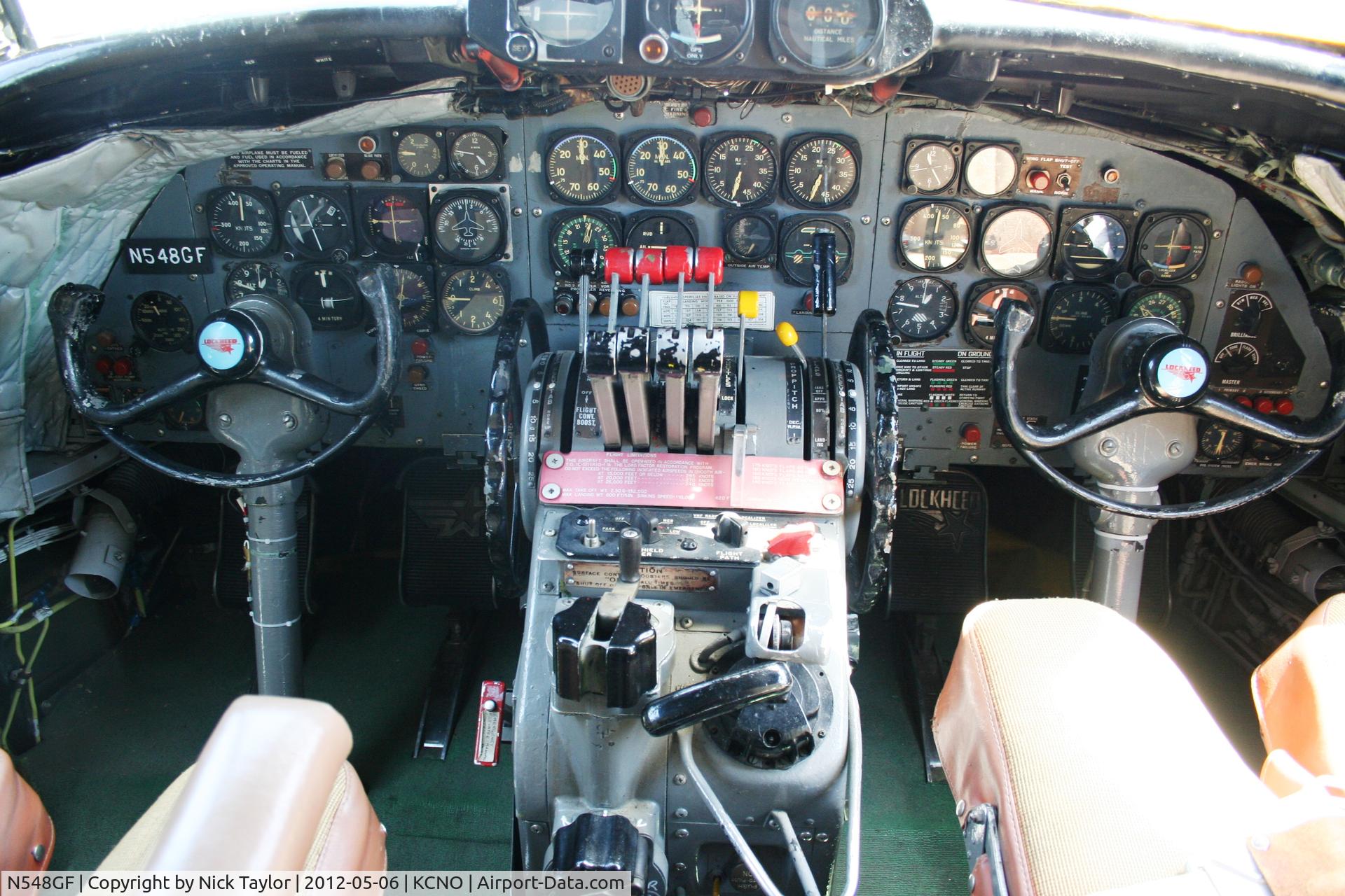 N548GF, 1955 Lockheed EC-121T Warning Star C/N 4363, EC-121T Cockpit