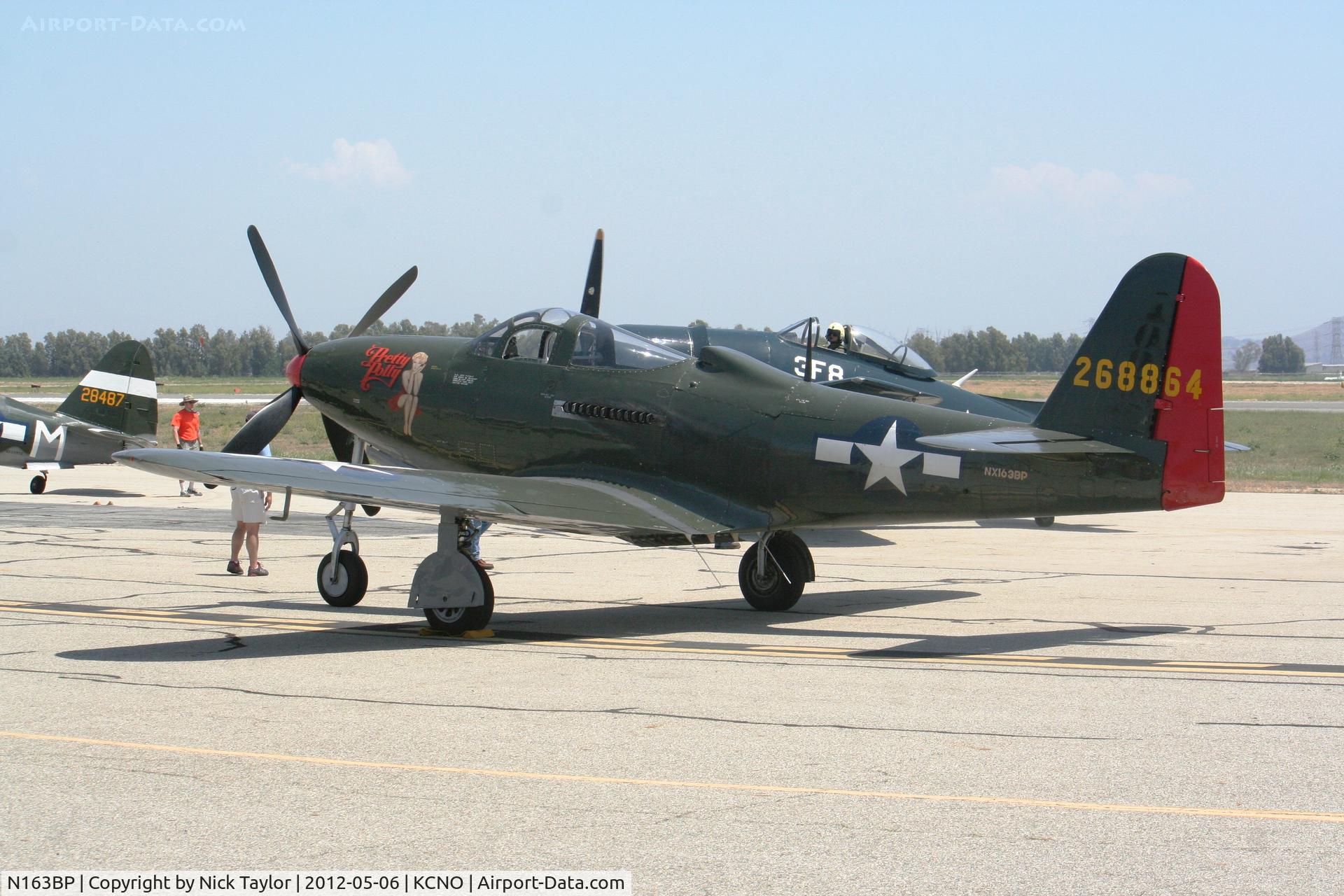 N163BP, 1945 Bell P-63C Kingcobra C/N 091263RP, Pretty polly