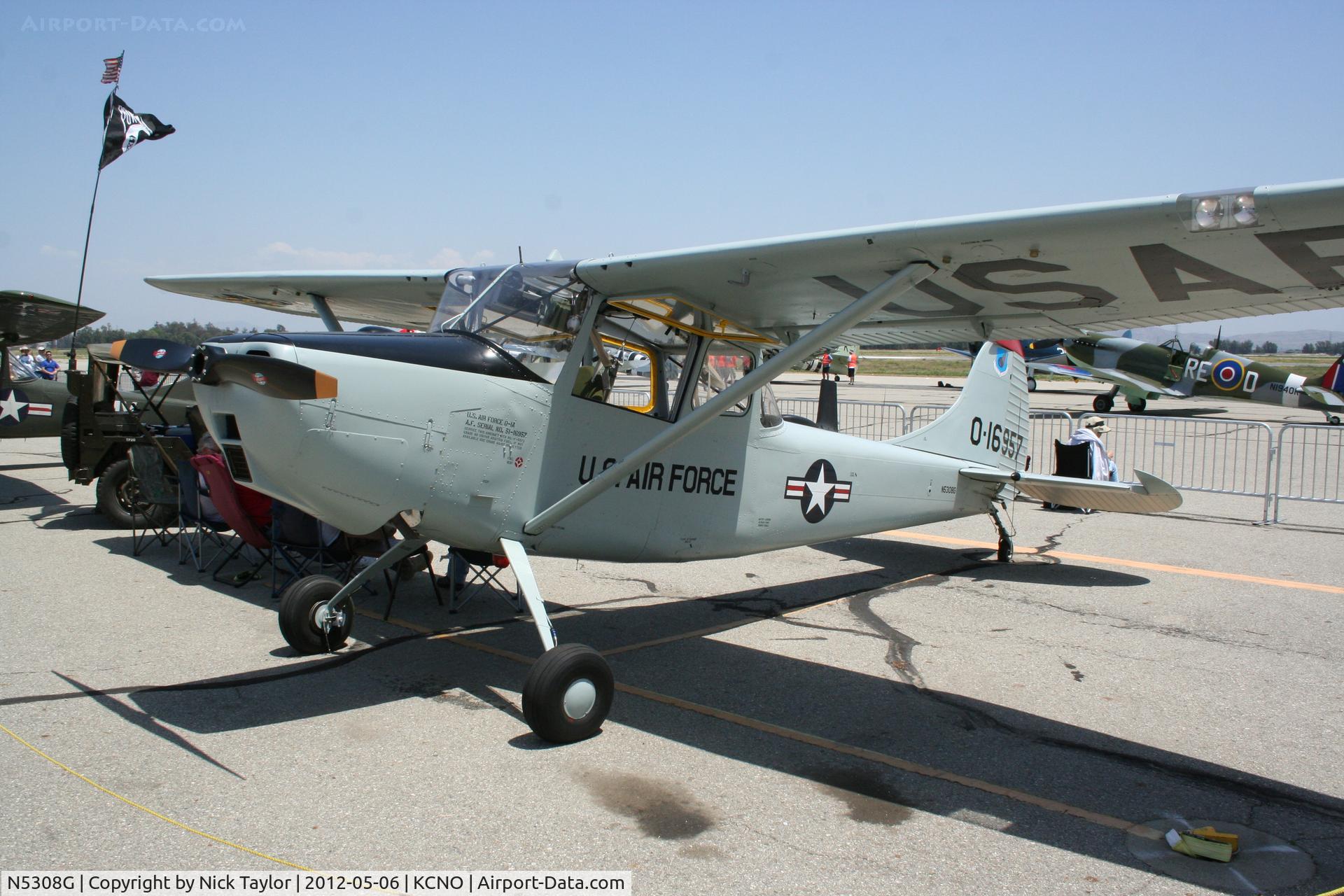 N5308G, 1951 Cessna 305A C/N 22829, Bird dog