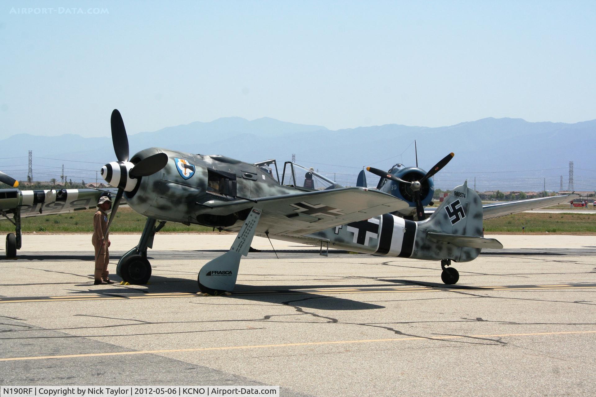 N190RF, Focke-Wulf Fw-190A-9 C/N 980 574, Focke Wulf FW-190A-9