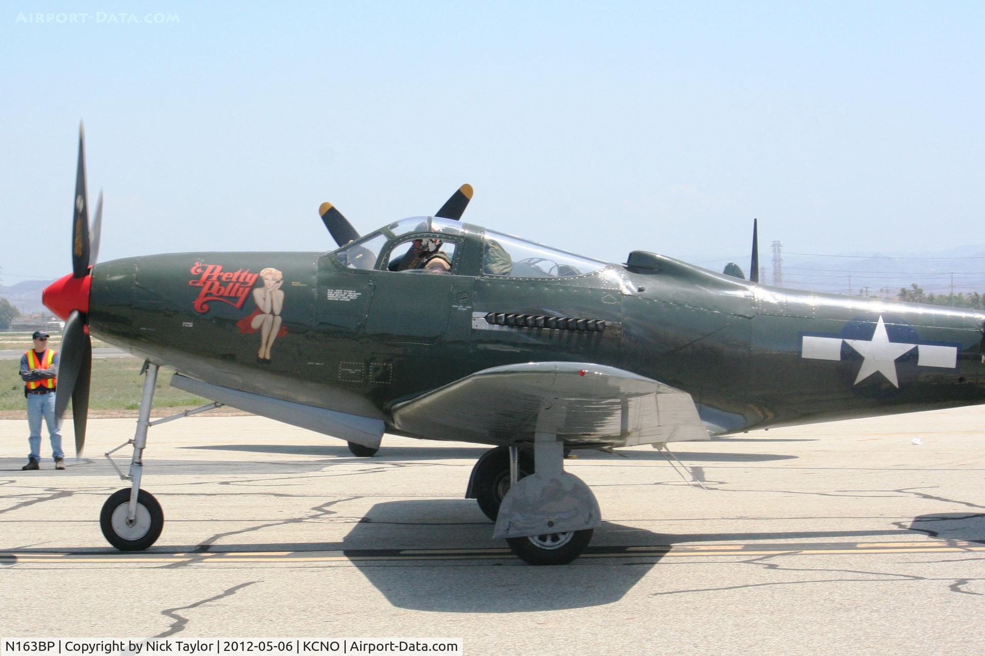 N163BP, 1945 Bell P-63C Kingcobra C/N 091263RP, Taxi out