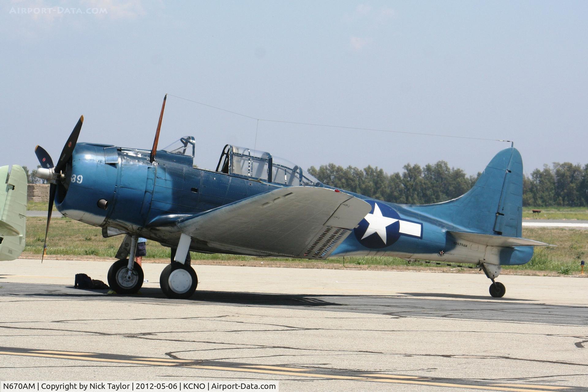N670AM, 1993 Douglas SBD-5 Dauntless C/N 28536, Dauntless