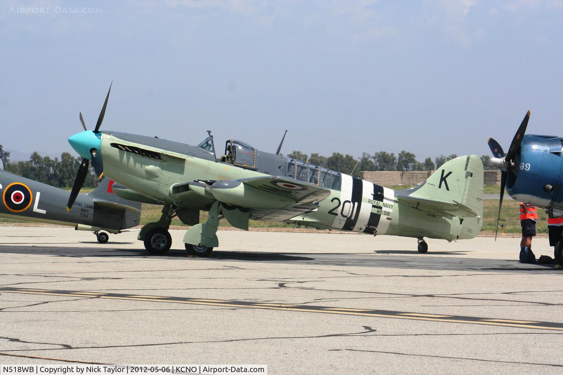 N518WB, 1950 Fairey Firefly AS.6 C/N F.8646, Firefly