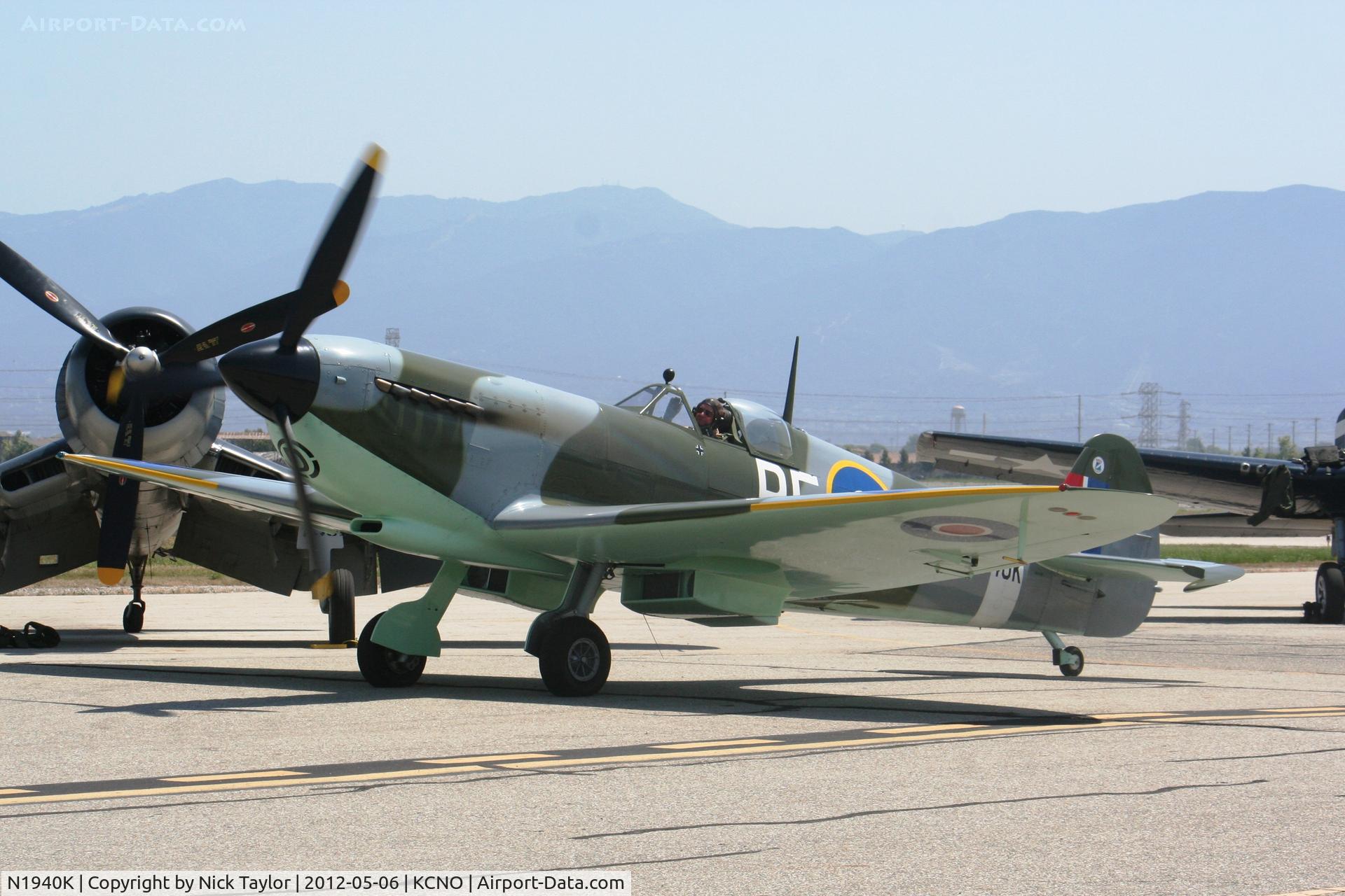 N1940K, 2003 Jurca MJ-100 Spitfire C/N MK9EX, Returning