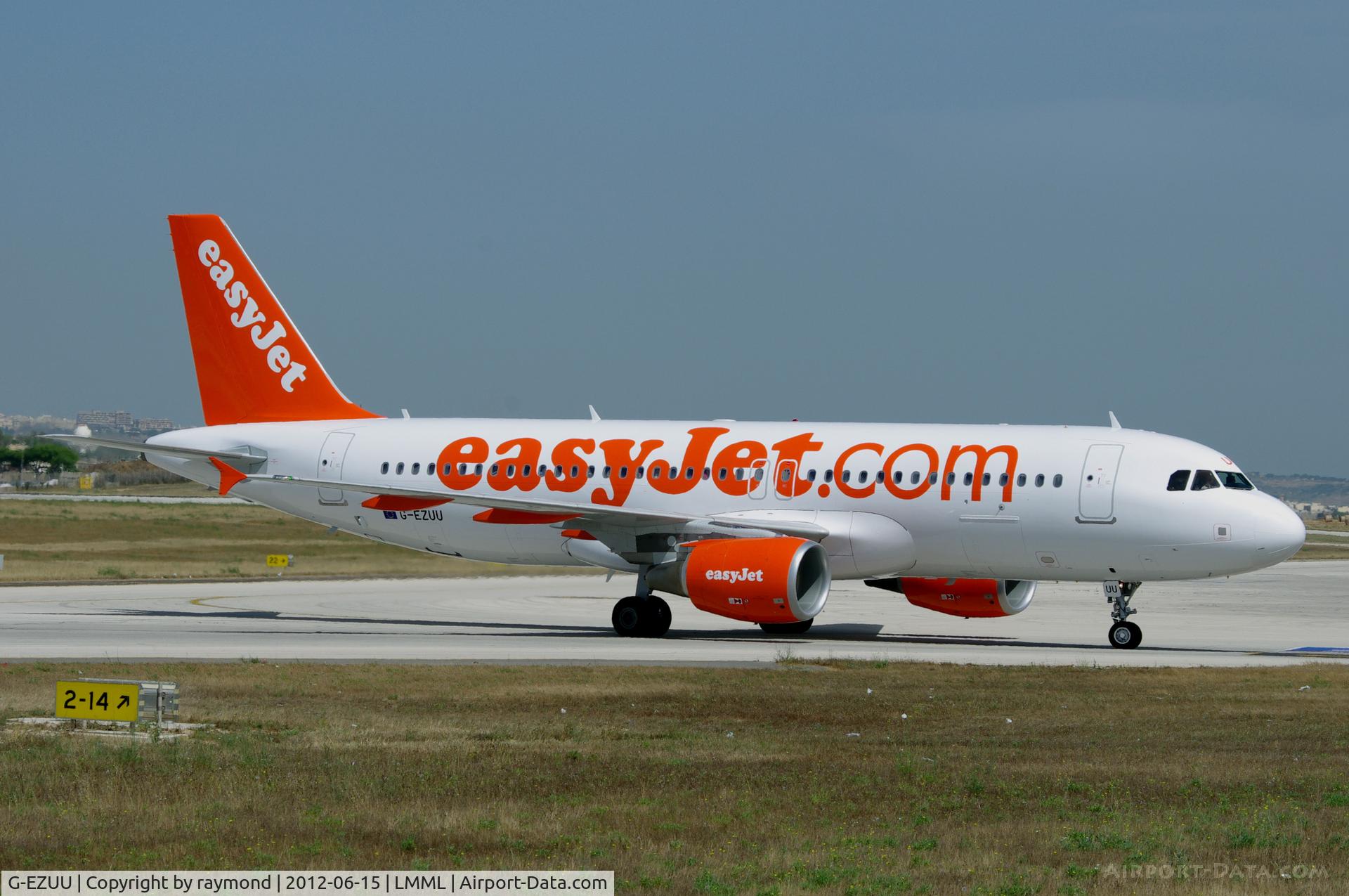 G-EZUU, 2011 Airbus A320-214 C/N 5150, A320 G-EZUU Easyjet