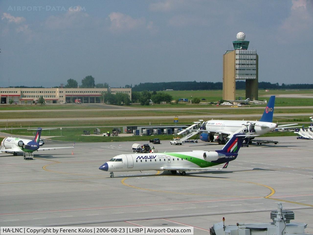 HA-LNC, 2003 Bombardier CRJ-200ER (CL-600-2B19) C/N 7784, Ferihegy