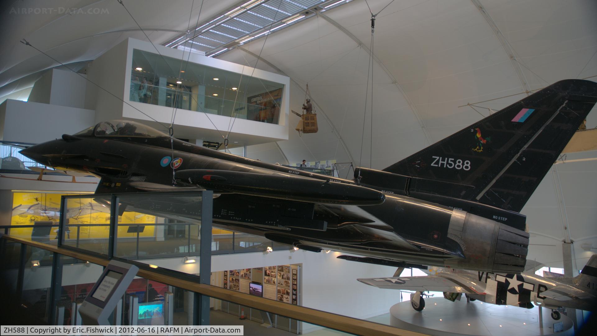 ZH588, 1994 Eurofighter EF-2000 Typhoon DA2 C/N DA2, 1. ZH588 at RAF Museum, Hendon.