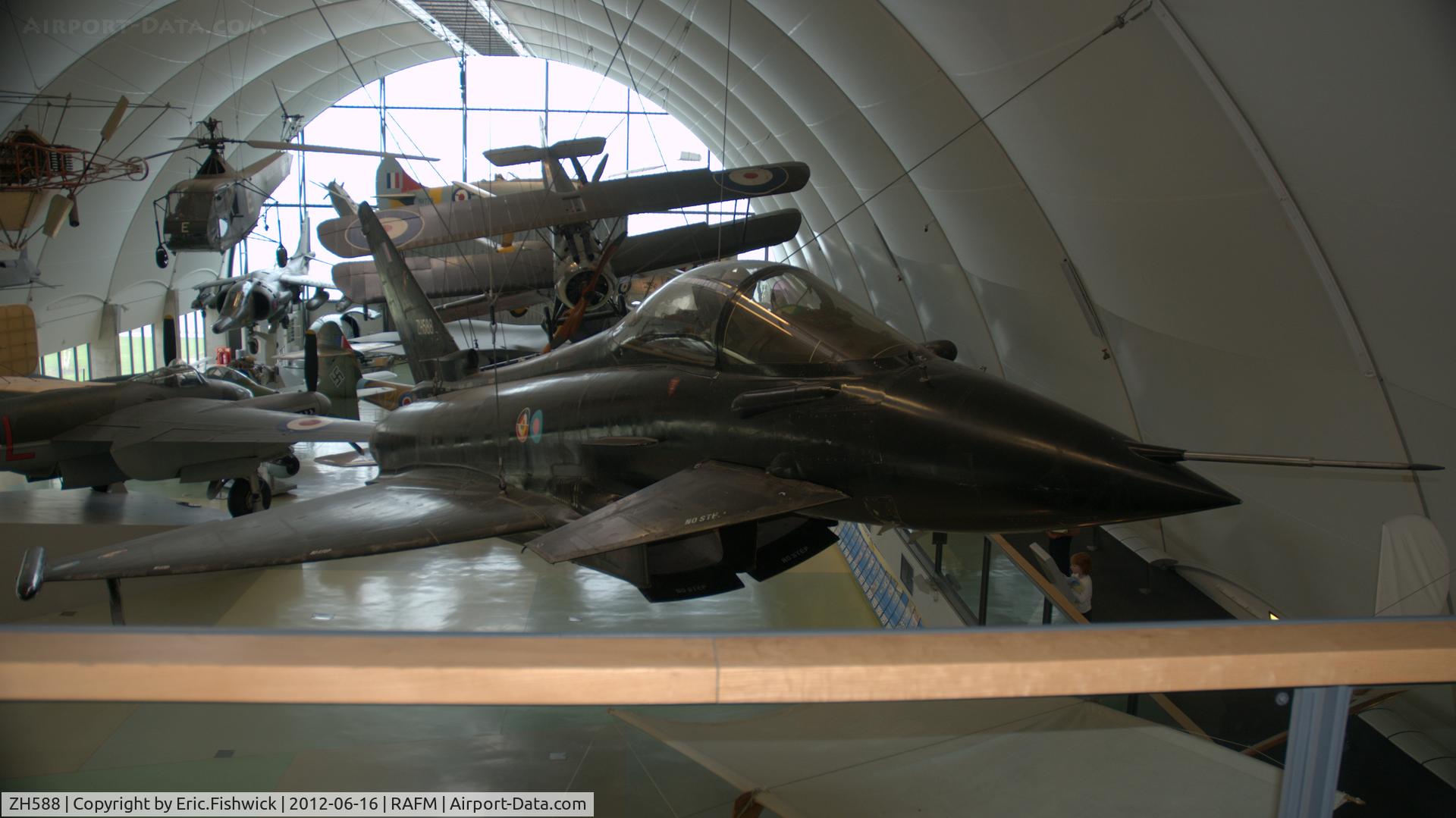 ZH588, 1994 Eurofighter EF-2000 Typhoon DA2 C/N DA2, 3. ZH588 at RAF Museum, Hendon.