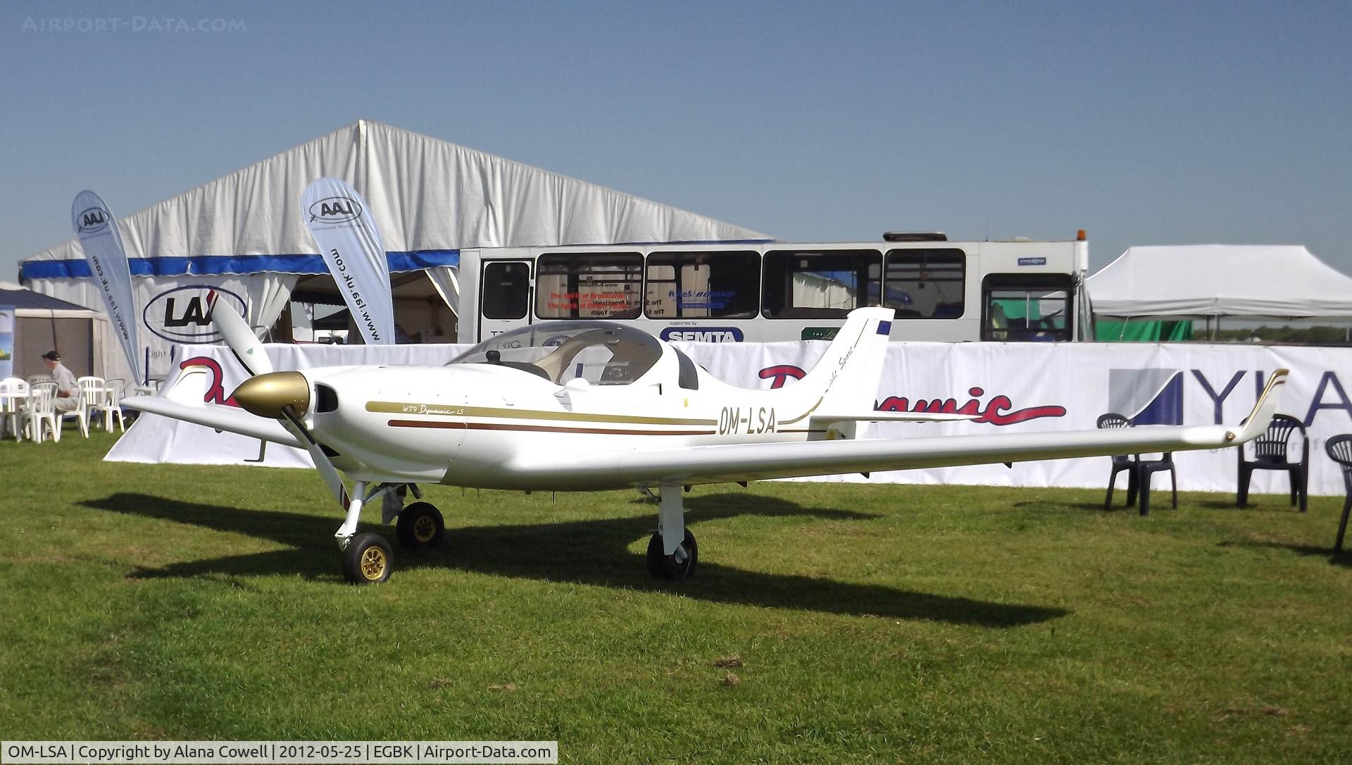 OM-LSA, 2010 Aerospool WT-9 Dynamic Sport C/N DY347/2010, OM-LSA at AeroExpo, Sywell 2012.