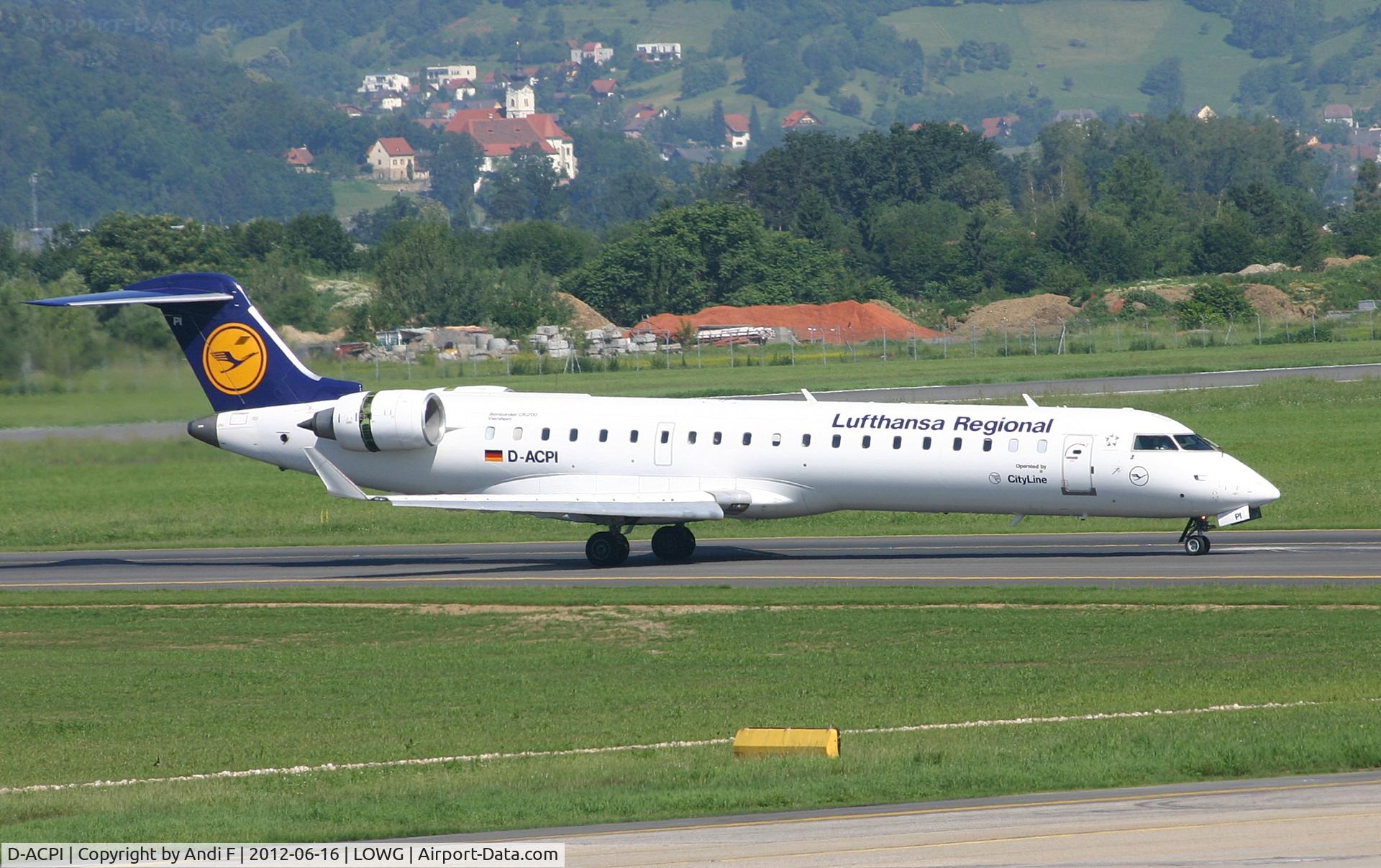 D-ACPI, 2002 Canadair CRJ-701ER (CL-600-2C10) Regional Jet C/N 10046, Lufthansa Regional (CityLine) Canadair Regional Jet CRJ-701ER