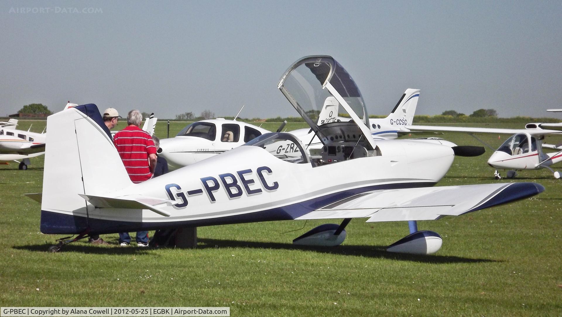 G-PBEC, 2007 Vans RV-7 C/N PFA 323-14382, G-PBEC at AeroExpo, Sywell 2012.