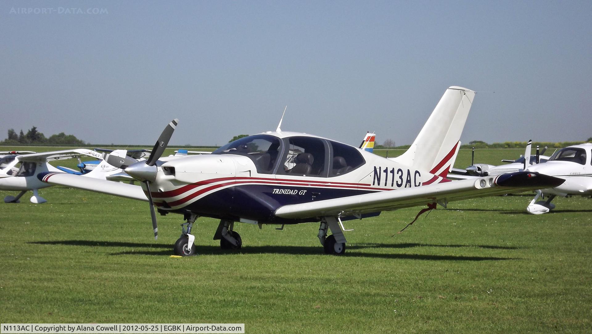 N113AC, 2002 Socata TB-20 Trinidad C/N 2121, N113AC at AeroExpo, Sywell 2012.
