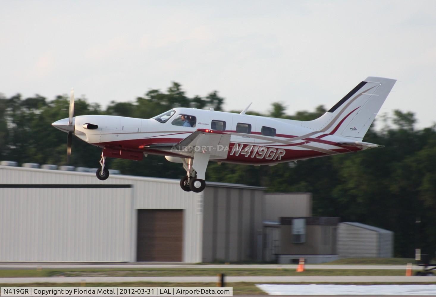 N419GR, 2006 Piper PA-46-500TP Malibu Meridian C/N 4697244, PA-46-500TP