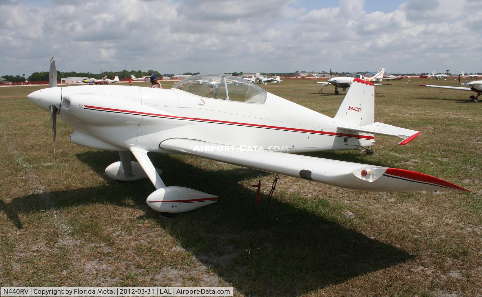 N440RV, Vans RV-4 C/N 3910, Vans RV-4