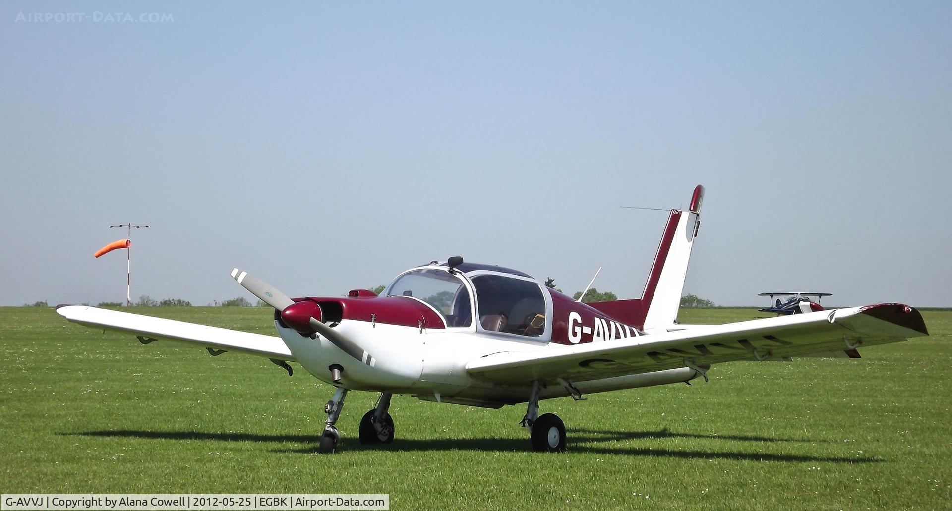 G-AVVJ, 1967 Morane-Saulnier MS.893A Rallye Commodore C/N 10752, G-AVVJ at AeroExpo, Sywell 2012.