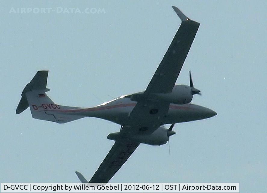 D-GVCC, Diamond DA-42 Twin Star C/N 42.099, Take off from Ostend Airport